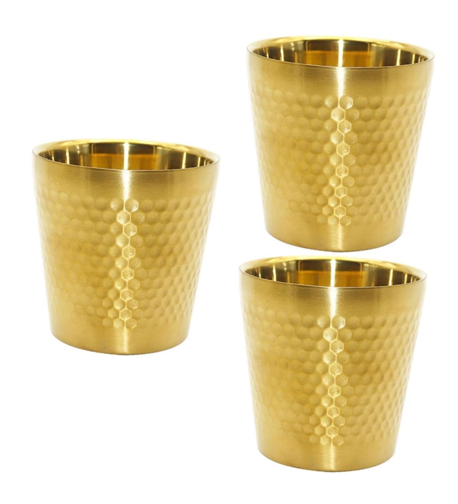 FRCOLOR Stainless Steel Foam Cup Set | 3-Pack Razor Shells for Shaving Soap | Durable 304 Material | Ideal for Men s Grooming - Buy Online on GoSupps.com