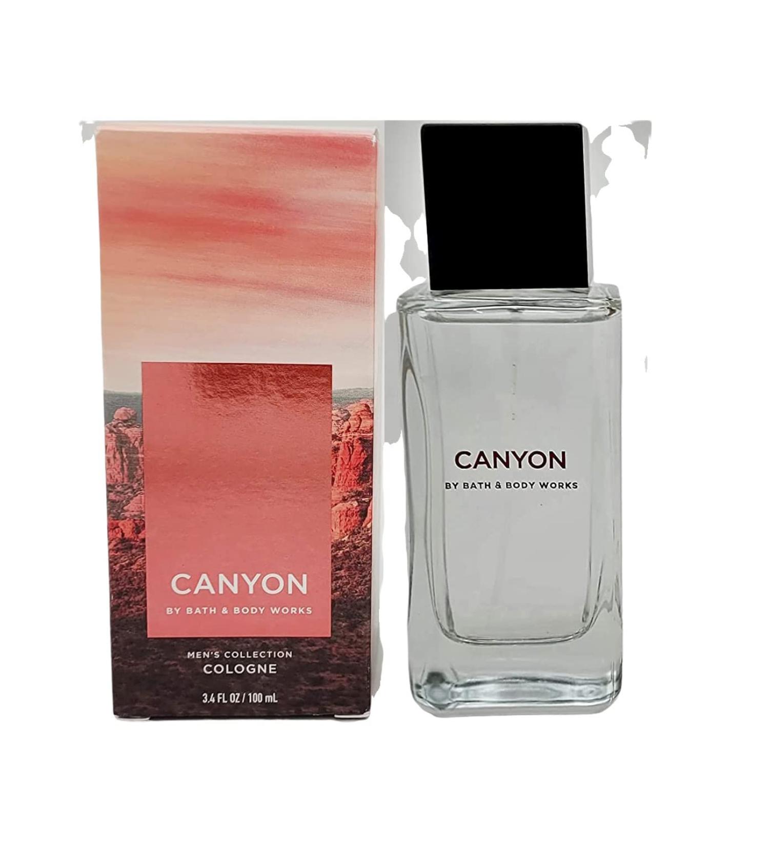 Bath & Body Works Canyon Men's Fragrance Cologne Spray (Canyon) 3.40 Ounce (Pack of 1) Canyon 3.4 Fl Oz (Pack of 1)