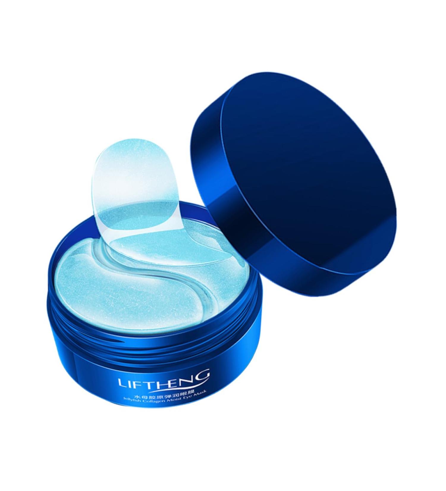 FOMIYES Lip Membrane Paste 1 Box jellyfish collagen eye Eye Mask for Dark Circles Treatment Mask for Eye Anti-Aging lip mask Eye patch abundance skin moisturize eyes pink gel lips nourish - Buy Online on GoSupps.com