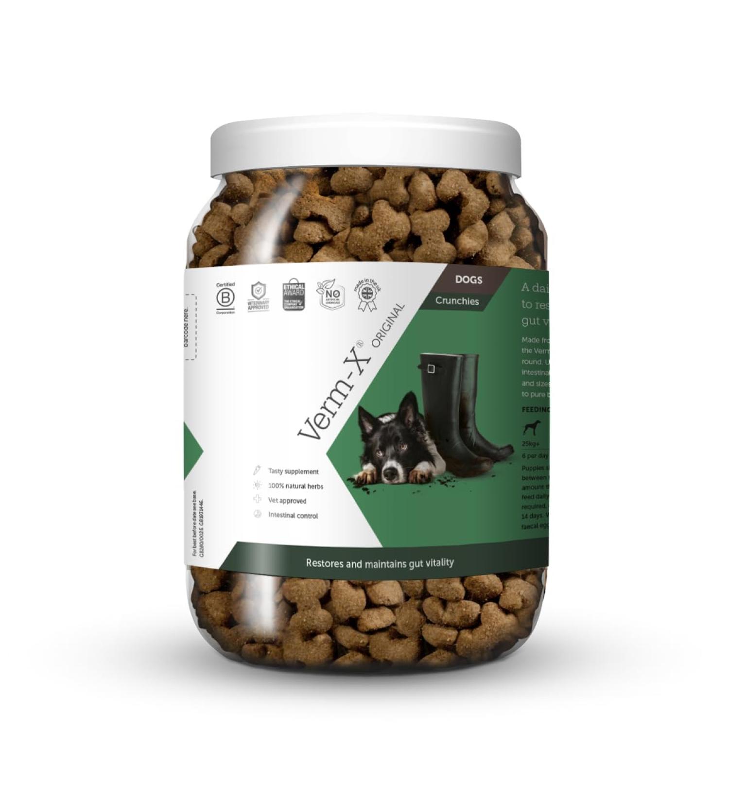 Verm-X for Dogs - Biscuits - 650 g  - Buy Online on GoSupps.com