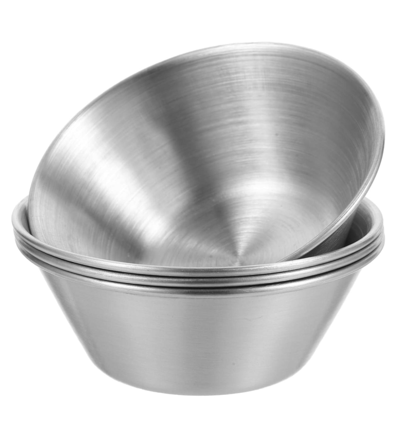 Zerodeko 4pcs Sauce Cup Dressing Container I Am Willow Vinegar Dispenser Restaurant Condiment Cups Seasoning Boxes Dipping Cups 304 Stainless Steel Ketchup Salad Dressing - Buy Online on GoSupps.com