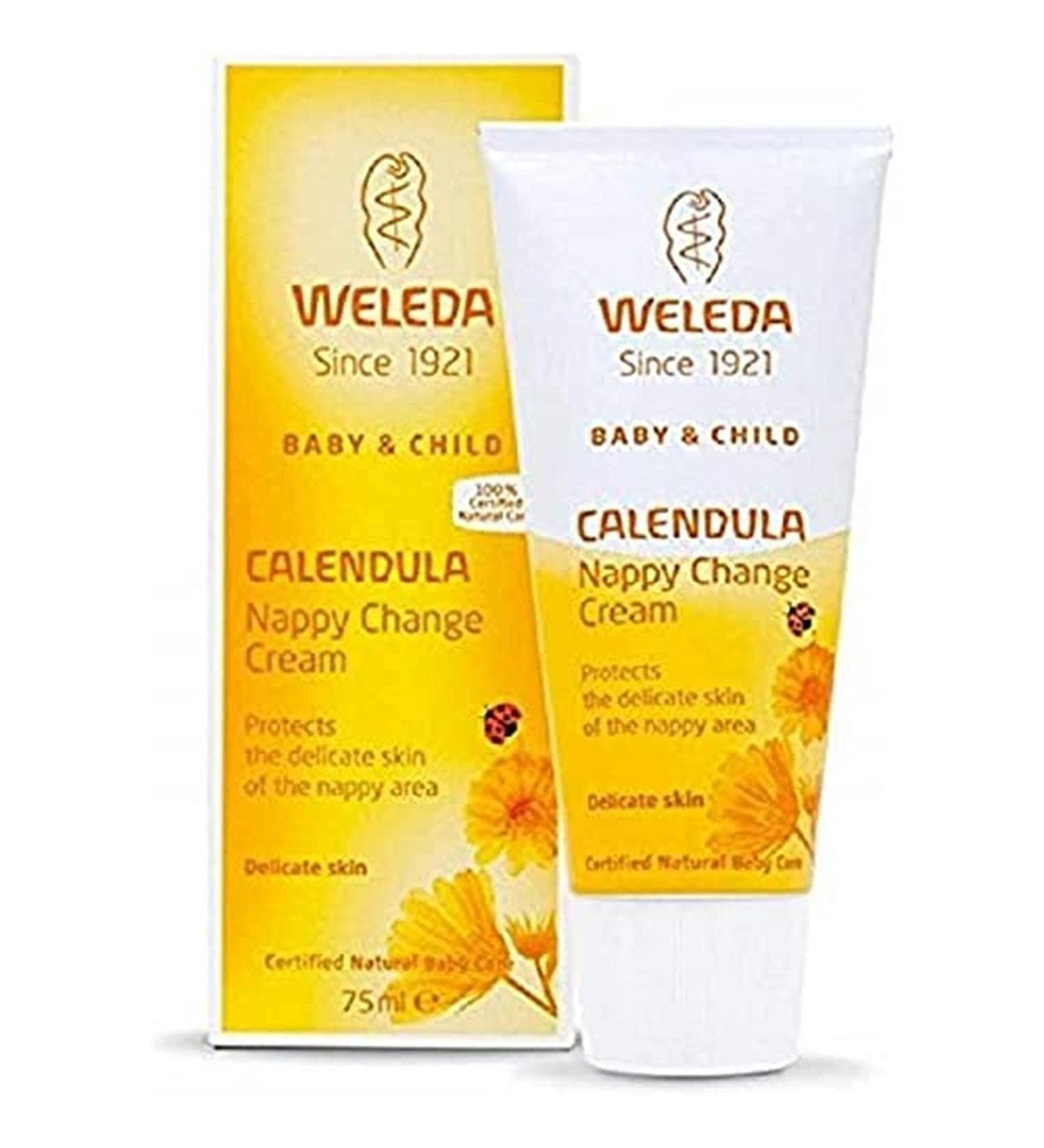 Weleda Calendula Baby Cream - Gentle Skincare for Sensitive Skin - Buy Online on GoSupps.com