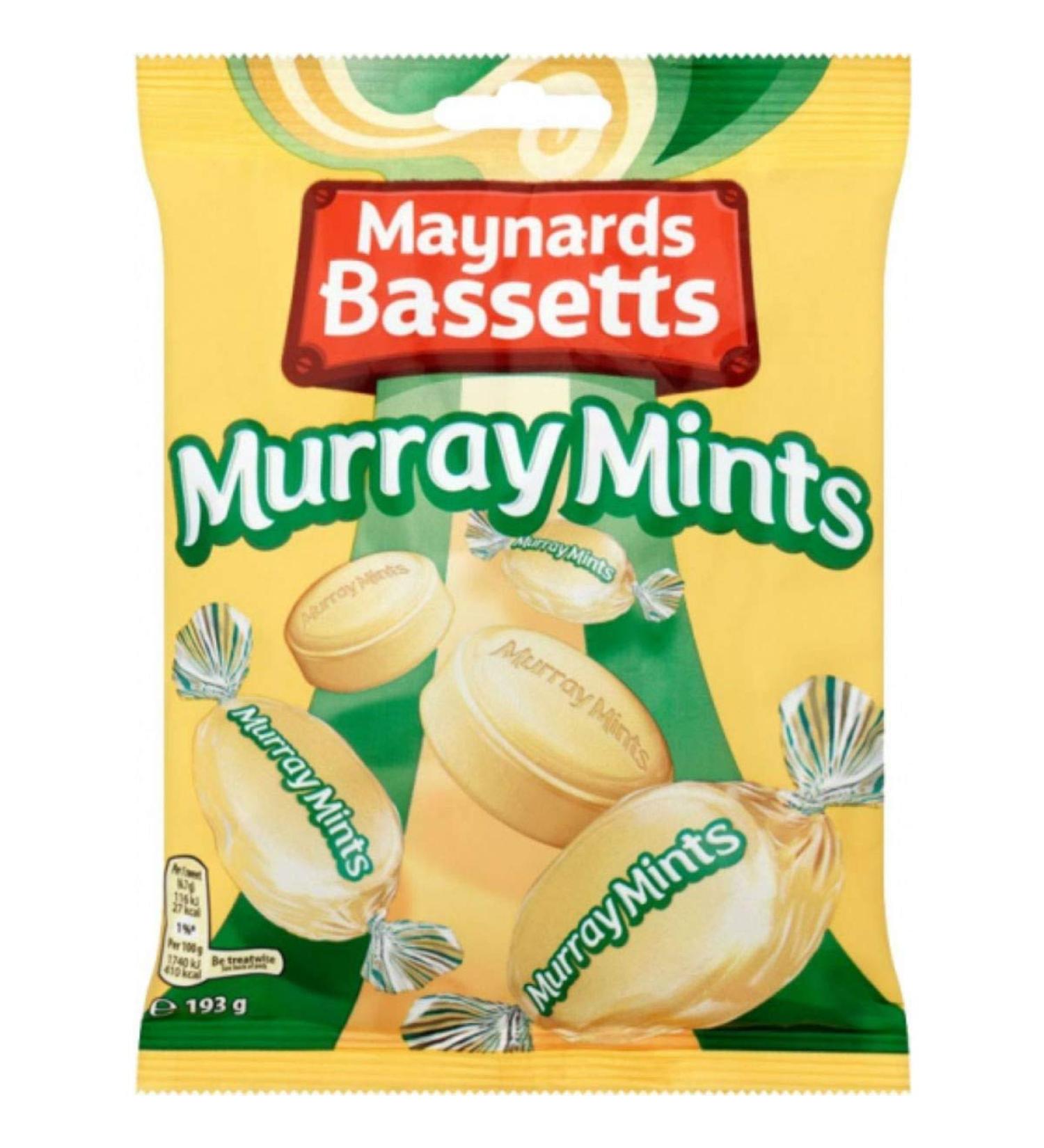 Bassetts Murray Mints Bag 200 g (Pack of 6)