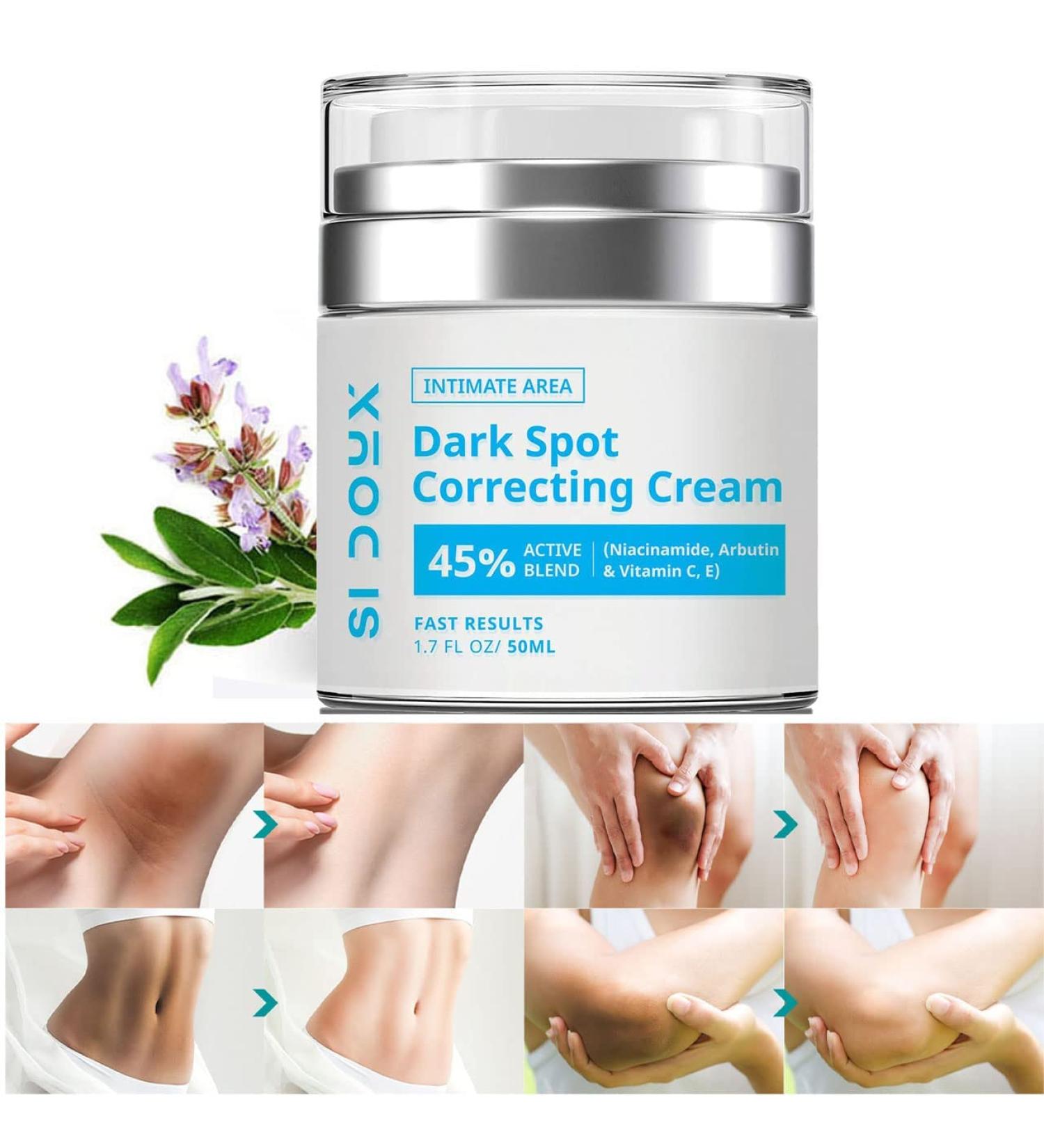 REMEDEN Intimate Area Dark Spot Remover Cream - Underarm, Armpit, Knees, Elbows, Inner Thigh - Corrector for All Skin Types - Buy Online on GoSupps.com