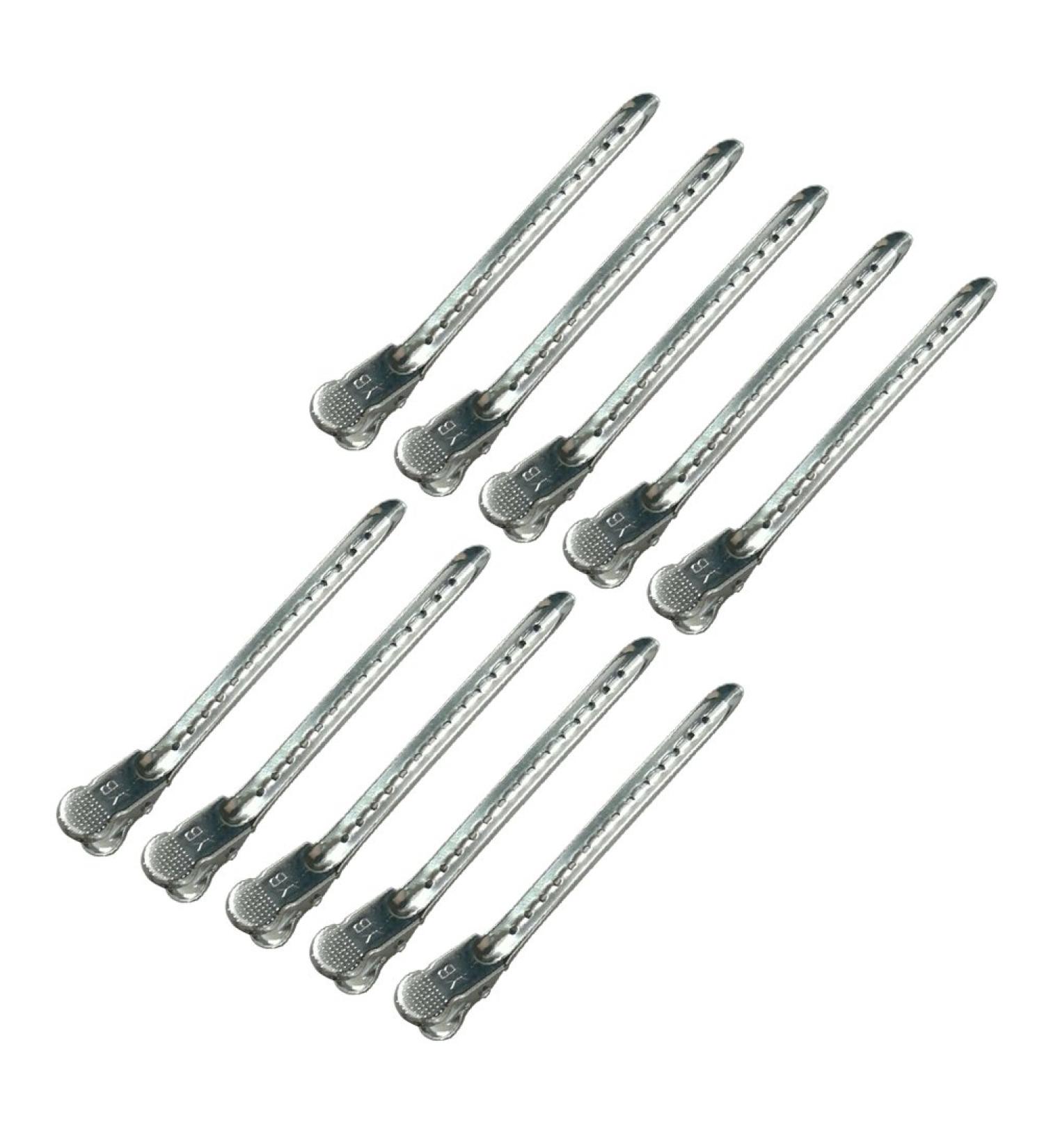 Frcolor Combi-Clip 10pcs Hair Clips | Alligator Duck Mouth Sectioning Clips for Salon & Makeup - International Shipping Available - Buy Online on GoSupps.com