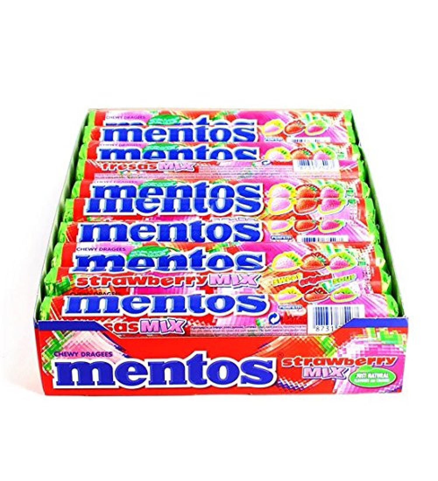 MENTOS Mentos Chew Treats - 20 Rolls x 38g