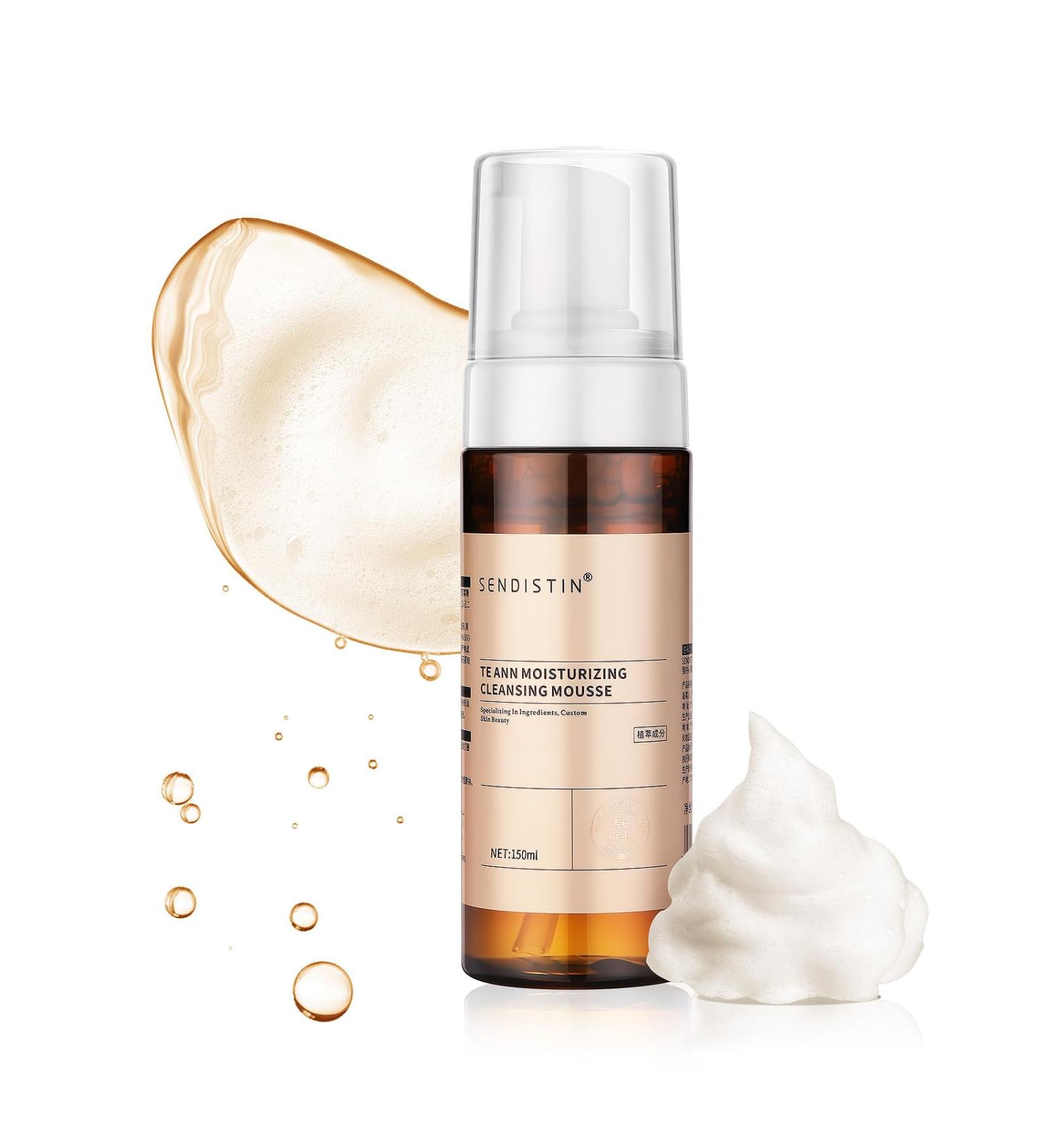 Foaming Facial Cleanser for Oily Skin | Hyaluronic Acid & Niacinamide Face Wash | Fragrance-Free Daily Mousse | 5.07 FL. OZ - Buy Online on GoSupps.com