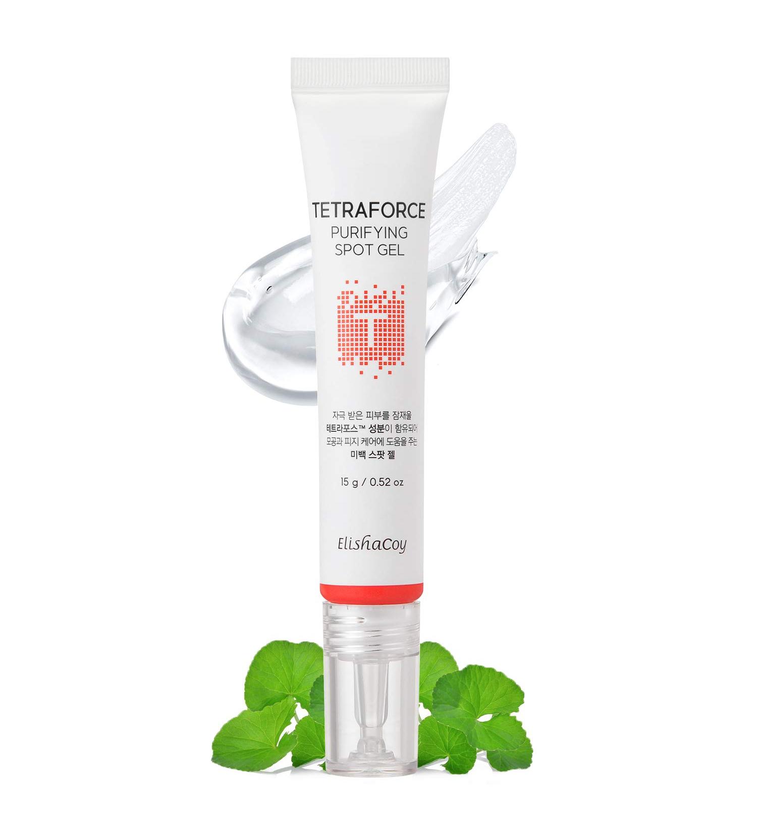 ELISHACOY TETRAFORCE Purifying Spot Gel 15g - Sebum Control & Redness Relief for Oily Acne-Prone Skin with Tea Tree & Centella Asiatica - International Shipping Available - Buy Online on GoSupps.com