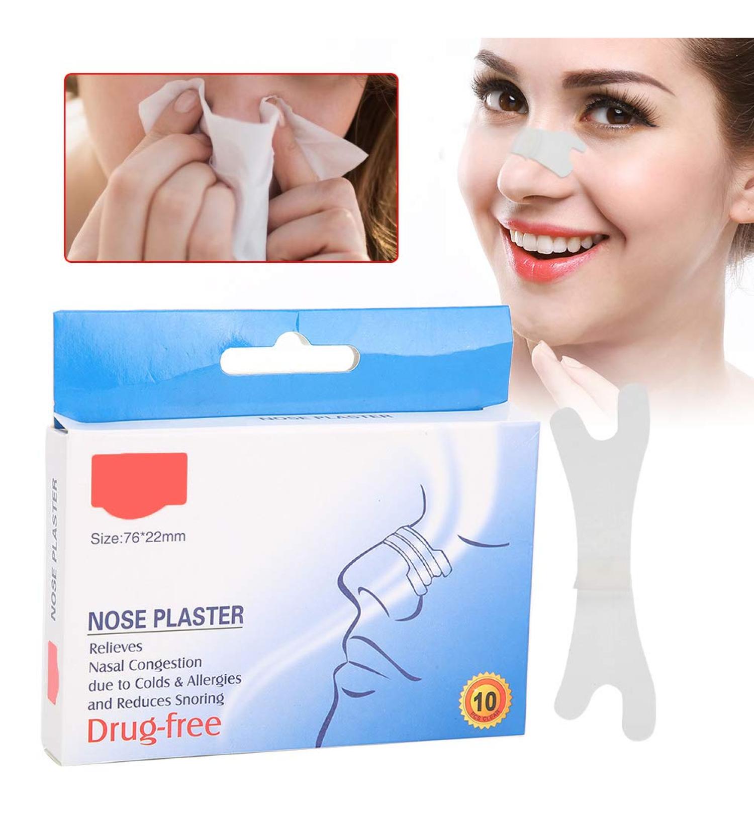 Practical & Effective Anti-Snoring Nasal Strips for Better Sleep at Home - Buy Online on GoSupps.com