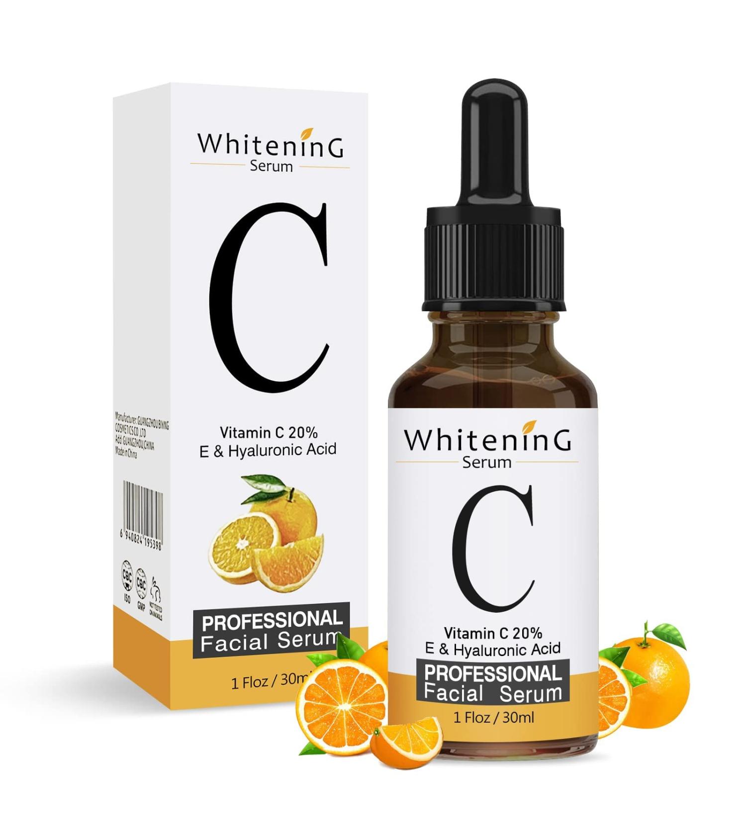 Memonotry Vitamin C Serum with Hyaluronic Acid - Anti Aging, Pore Minimizer, Acne Scar & Dark Spot Remover - 30.00 ml (Pack of 1) - Buy Online on GoSupps.com
