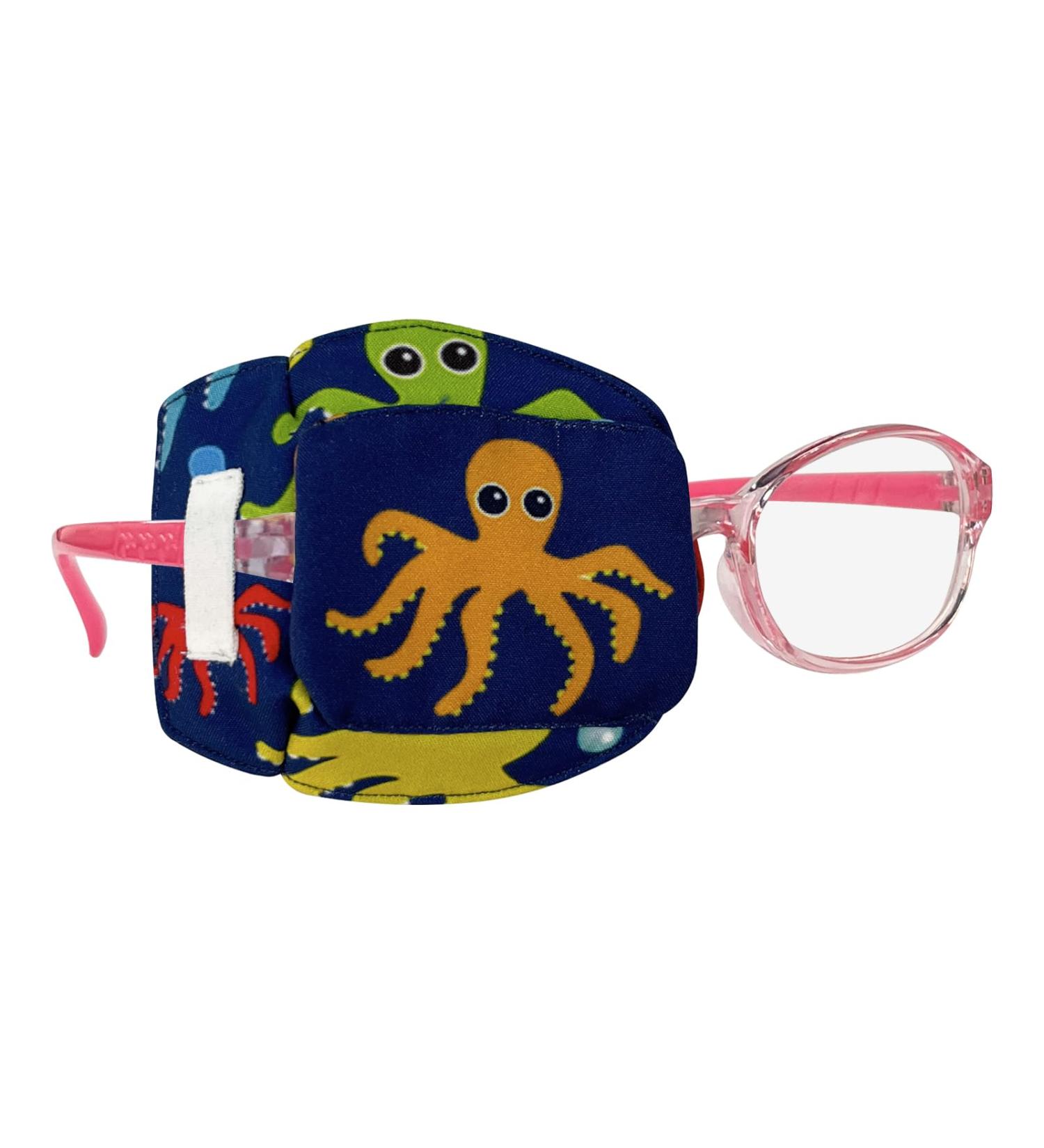 Best Kids Eye Patch for Amblyopia & Strabismus - ZYr Octopus Right & Left Eye Cover for Glasses Post-Surgery Support - Buy Online on GoSupps.com