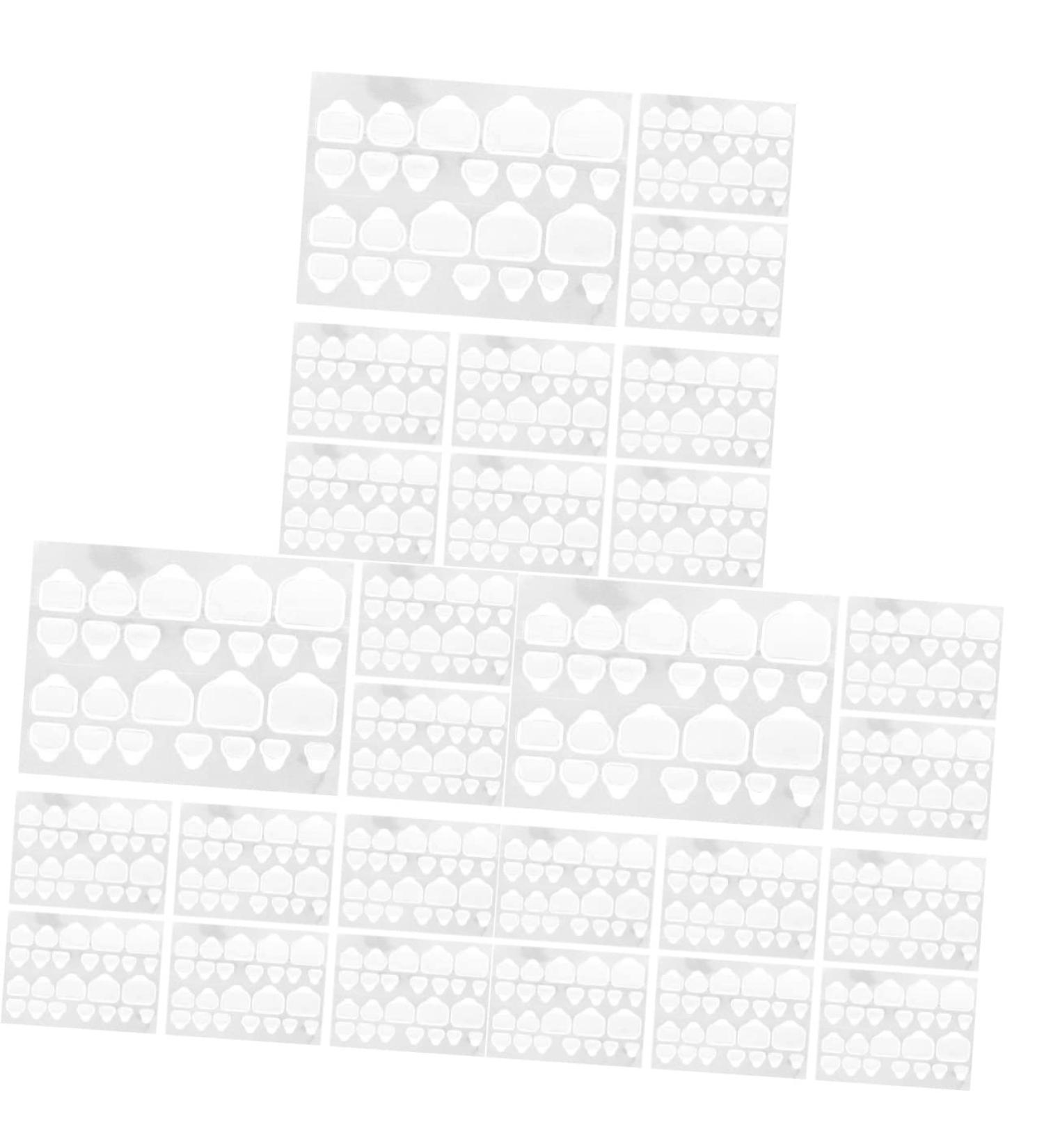  minkissy minkissy 60 Sheets of Nail Stickers Label Sticker Sticky Tabs Glue For Artificial Nails Medium Length Gummed Paper High Quality - Buy Online on GoSupps.com