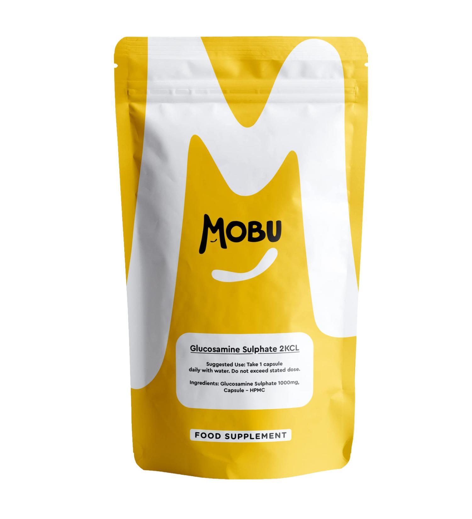 Glucosamine Sulphate 2KCL 1000mg 120 Capsules - Joint Health Supplement - GMP Approved - UK Made - Letterbox Friendly | MOBU - Buy Online on GoSupps.com