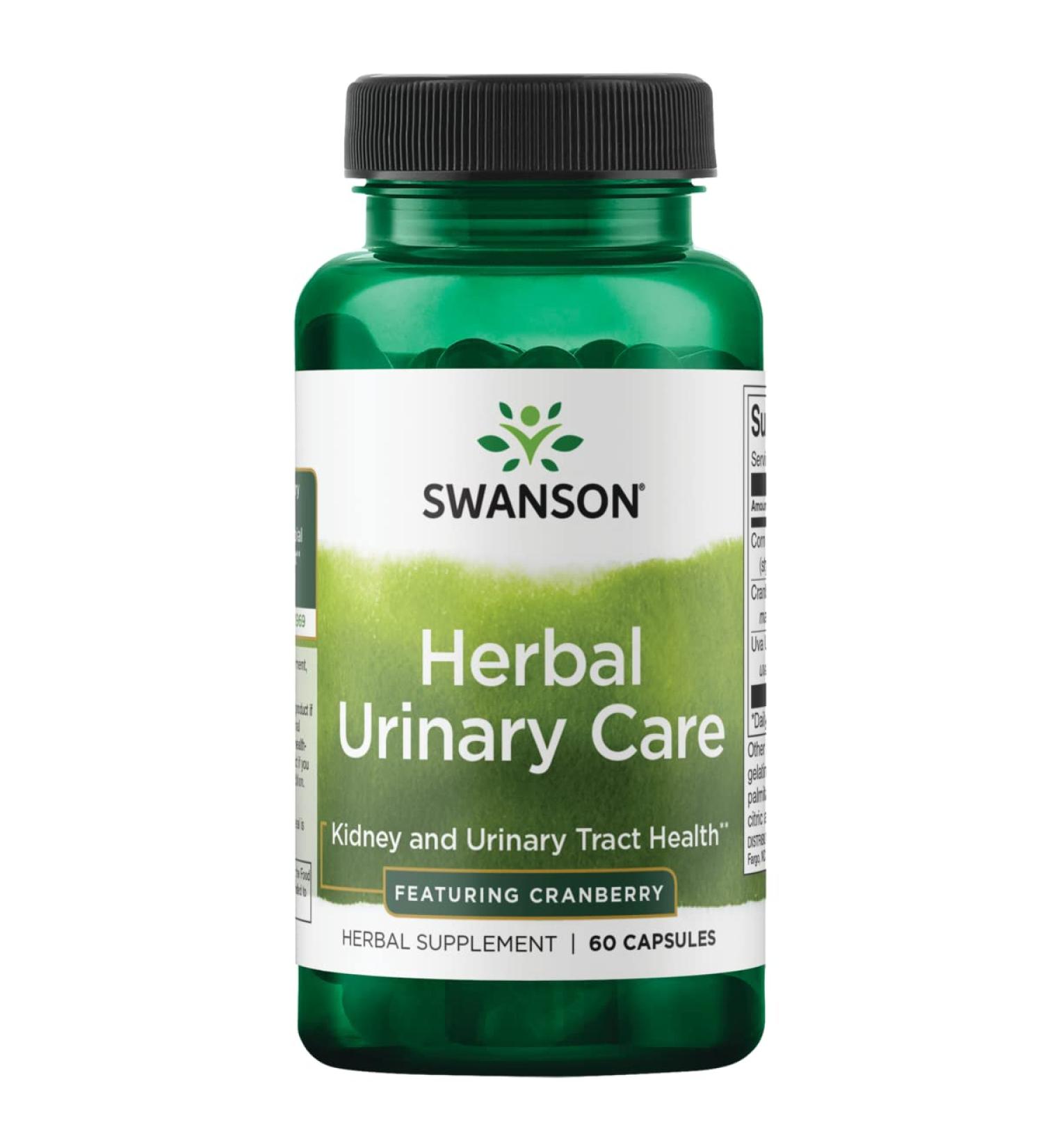 Swanson Full Spectrum Herbal Urinary Care Capsules - 60 Count - Buy Online on GoSupps.com