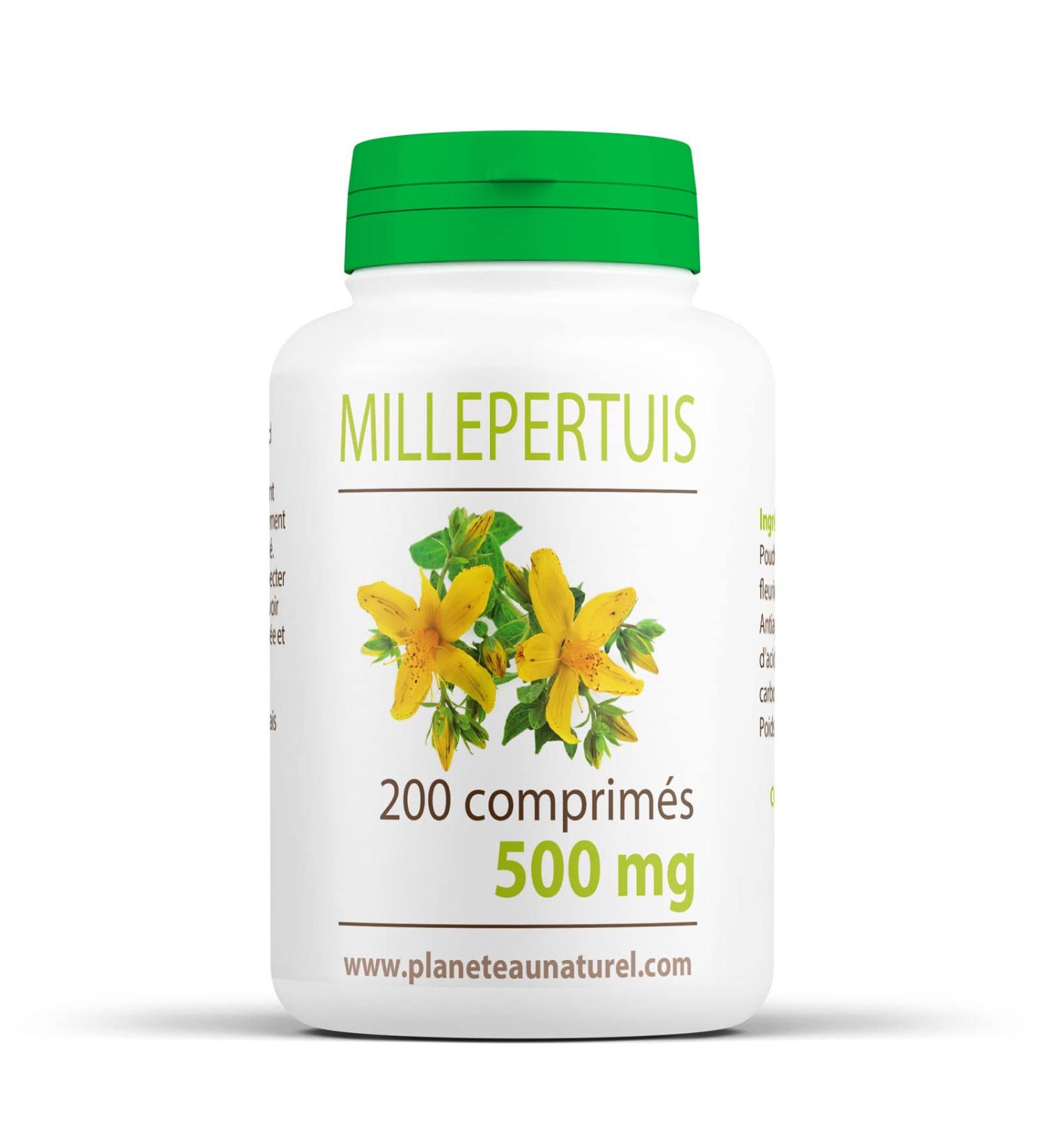St John's Wort 500mg - 200 Tablets - Buy Online on GoSupps.com