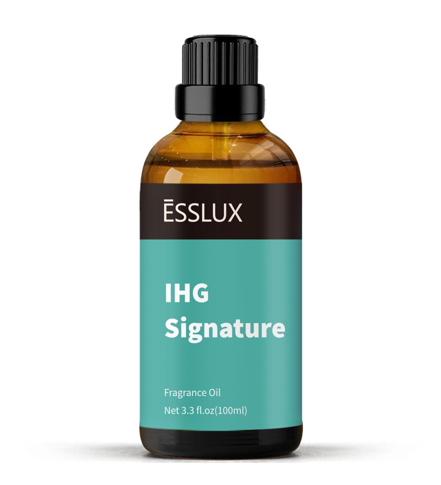 Hotel Diffuser Oil ESSLUX 100ml 3.3 oz Luxury Hotel Fragrance Oil Diffuser Scents IHG Signature Inspired by The InterContinental Hotels Scents Massage Candle Soap Making Scents Perfume - Buy Online on GoSupps.com