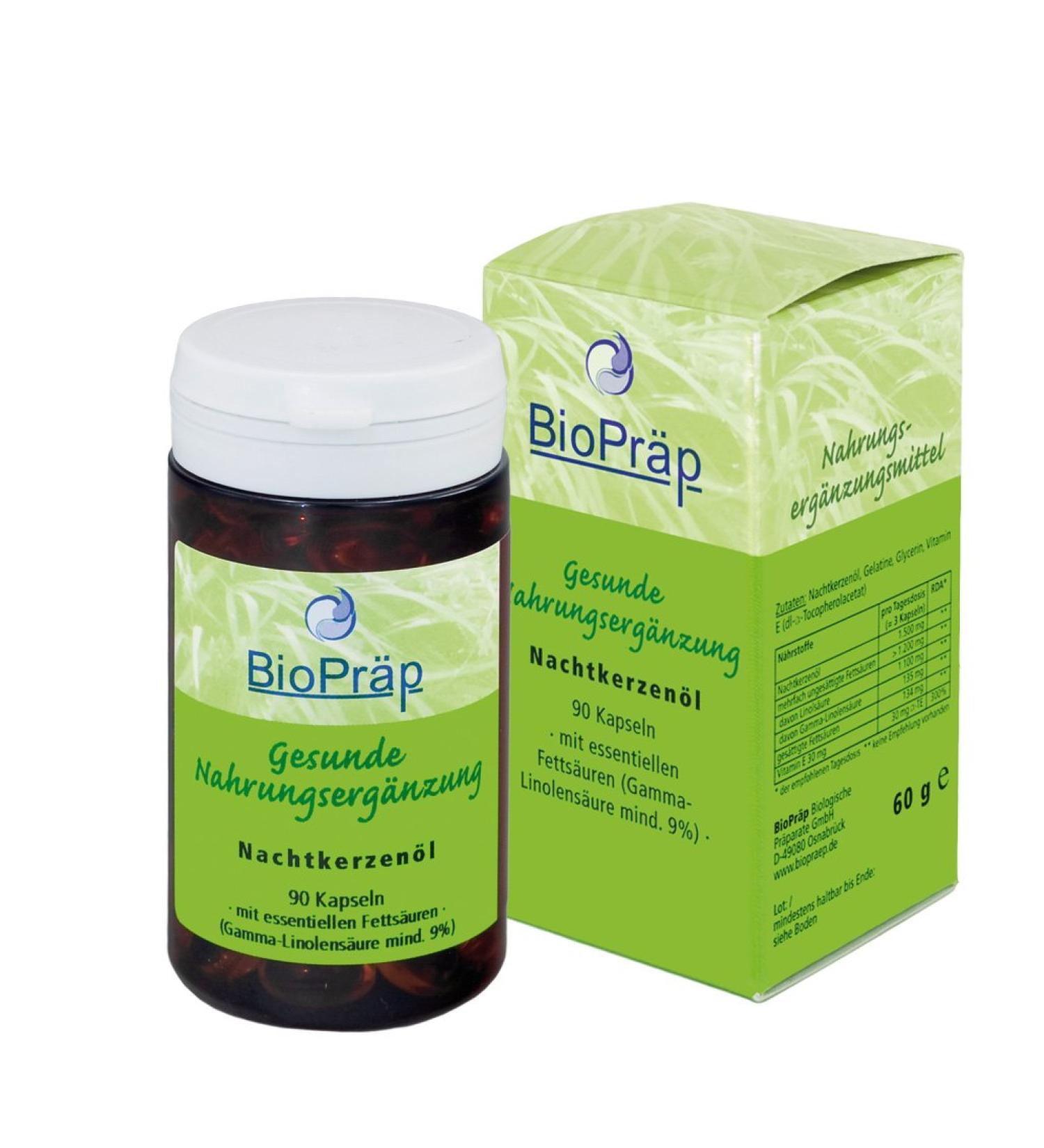 BioPrep night candle oil capsules 90st.