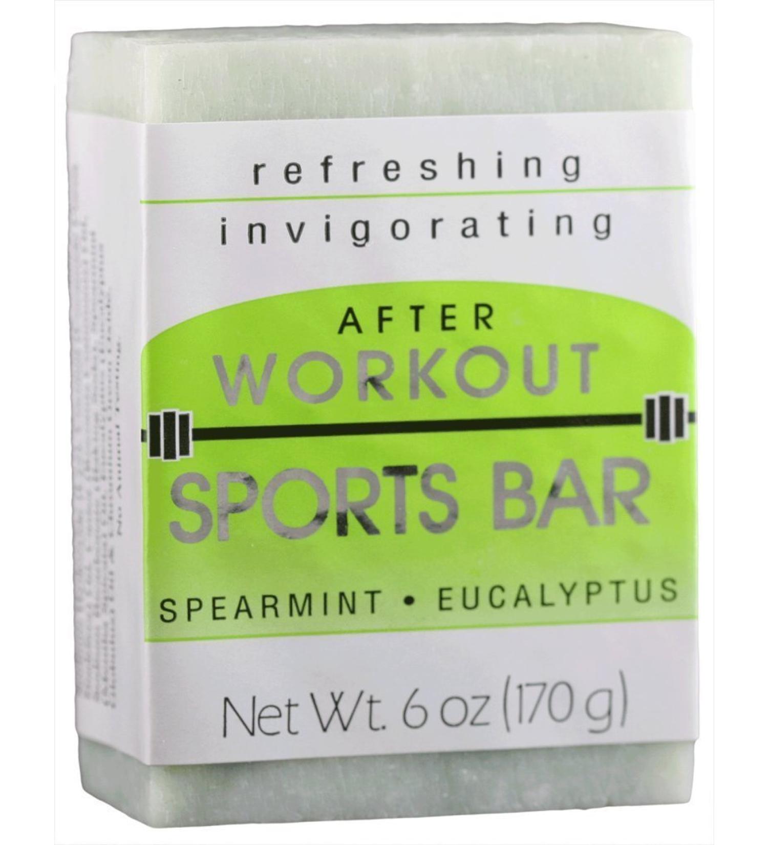 After Workout Eucalytu Mint Bar Soap - 6 OZ
