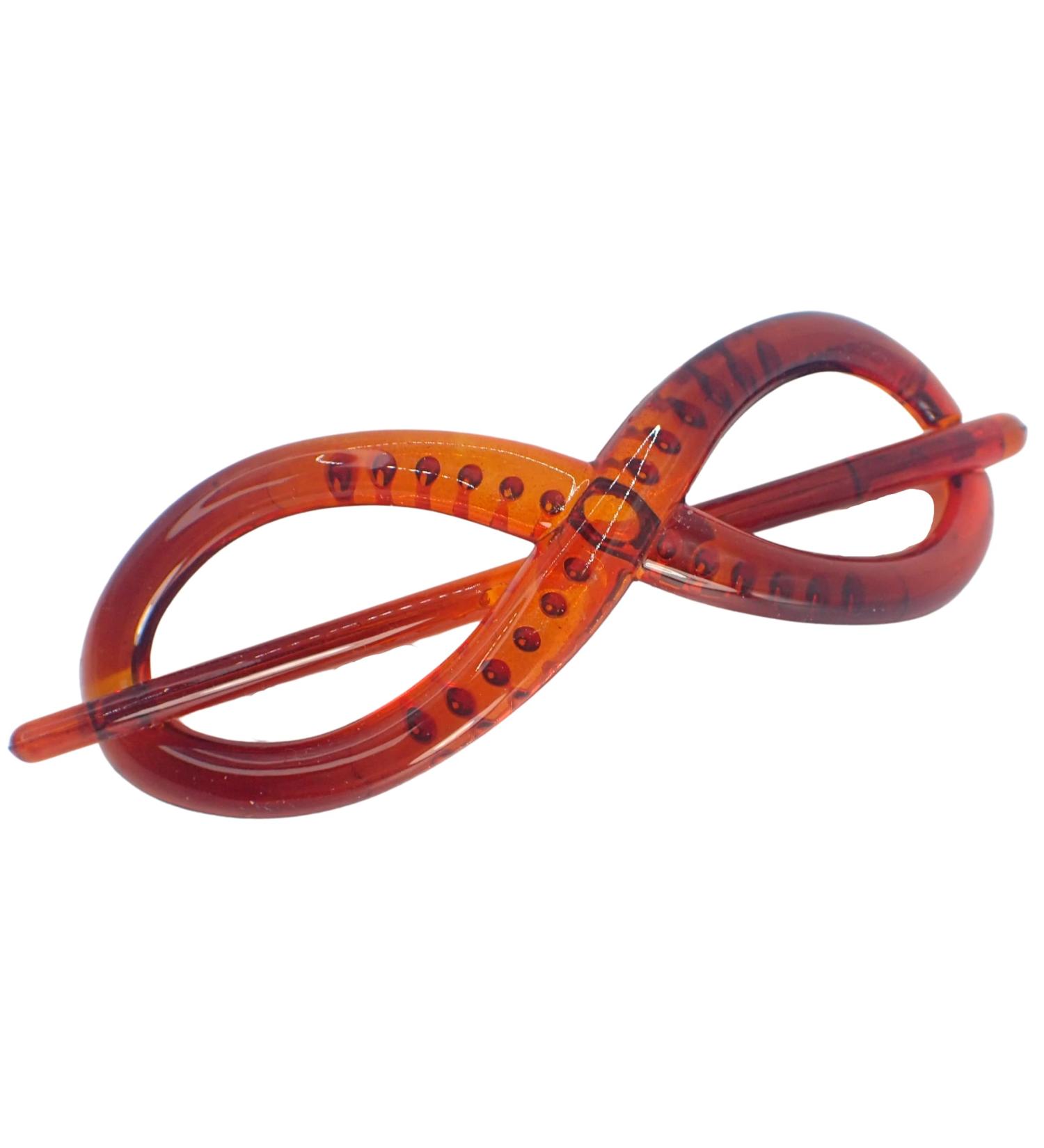 Topkids Accessories Chignon Hair Pin for Women and Girls French Hair Pin Hair Accessories for Women French style Hair grips French Pin Hair sticks Hair pins (Tort infinity loop) - Buy Online on GoSupps.com