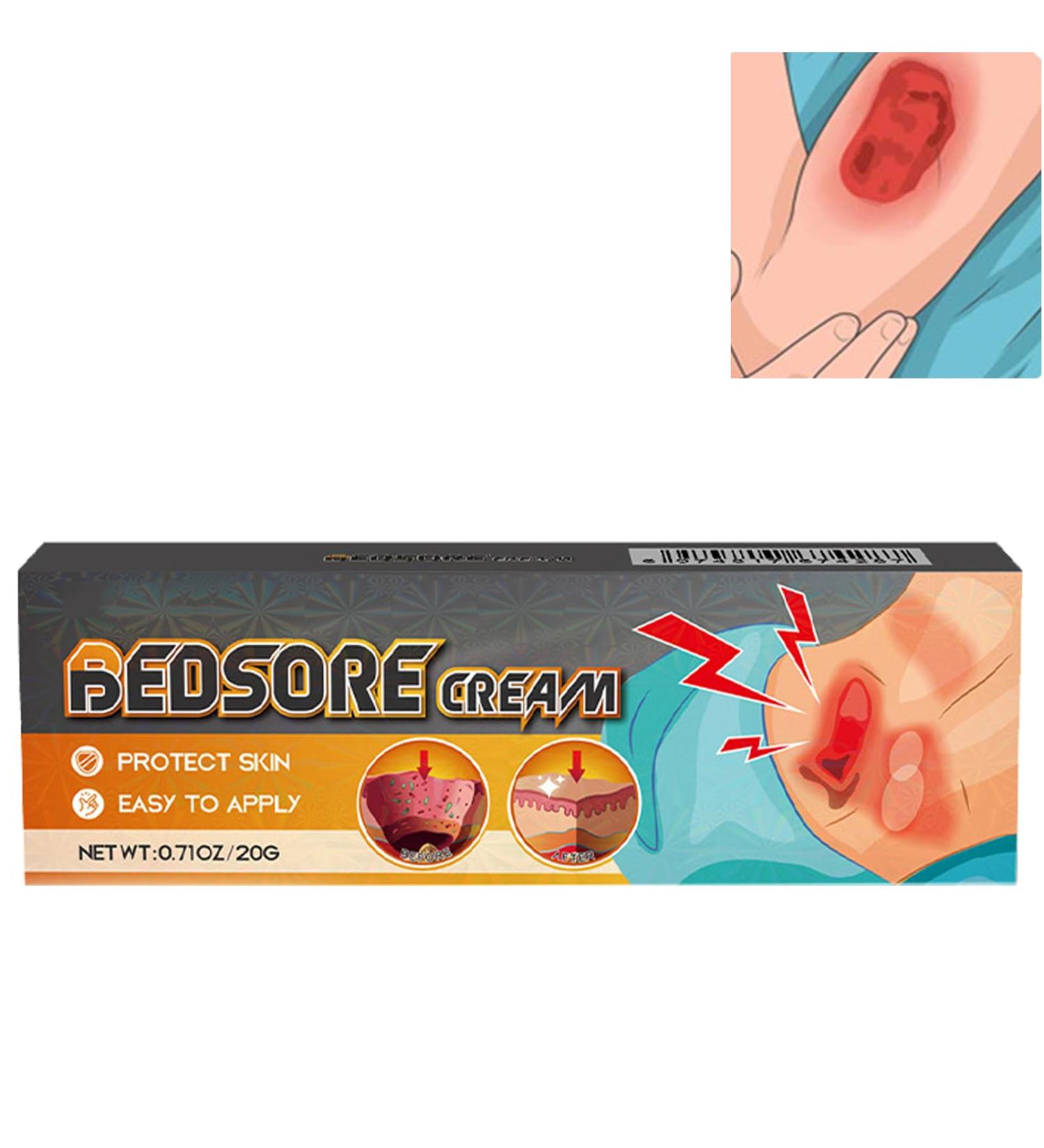 Bedsore Cream Bedsore Wound Care Pressure Sore Relief Cream Fast-Acting Healing Cream for Bed Sores - Buy Online on GoSupps.com