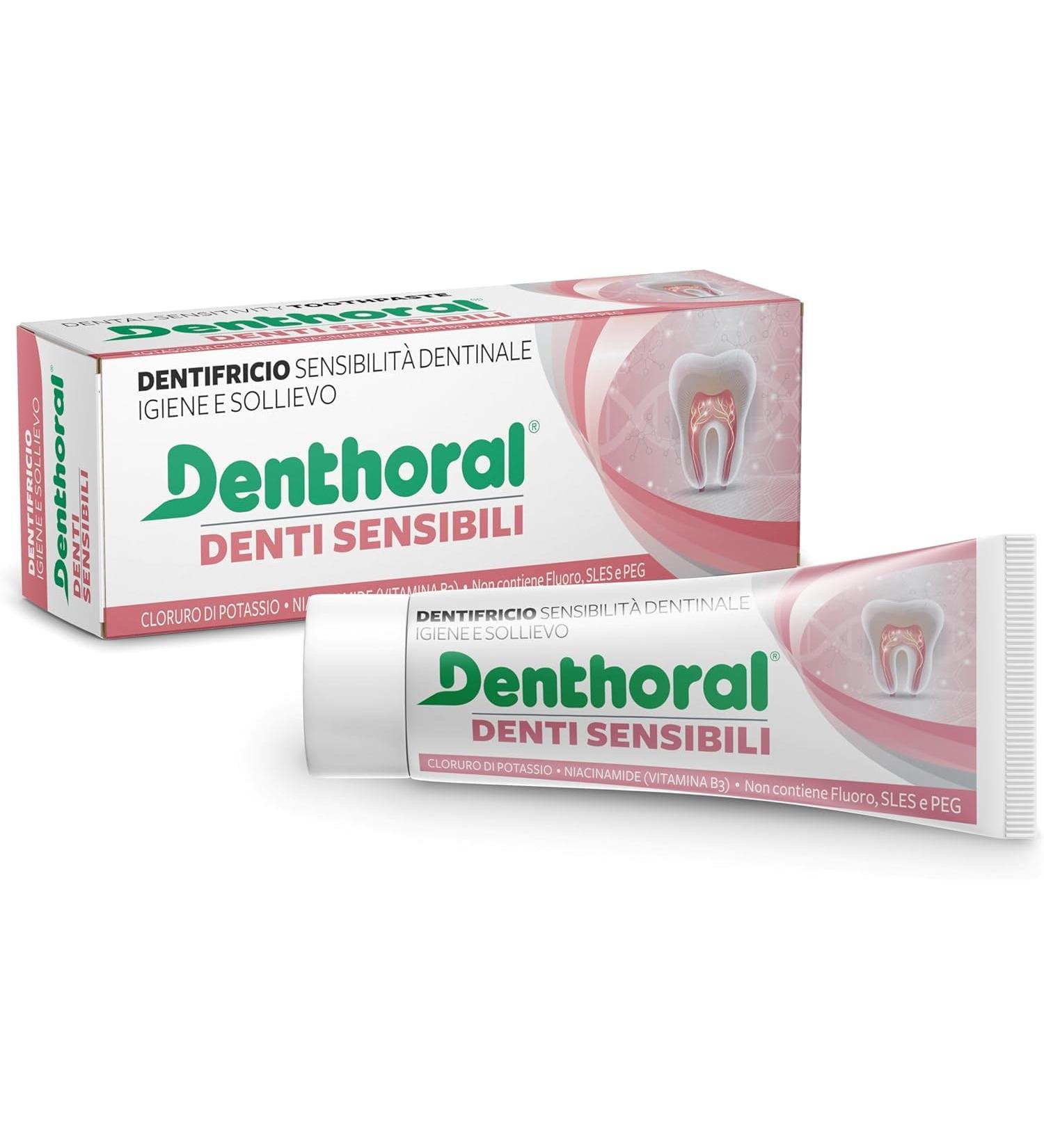  Denthoral Denthoral Toothpaste for Sensitive Teeth 75 ml - Buy Online on GoSupps.com