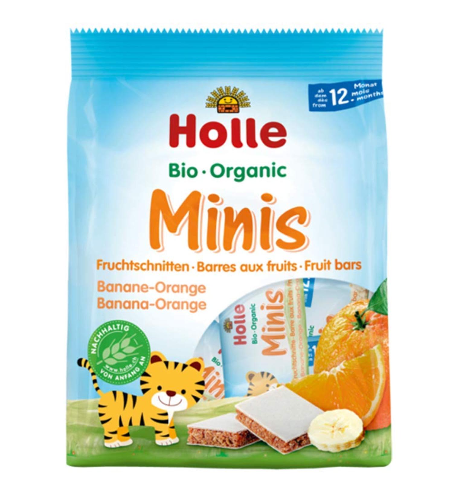 Holle Bio Minis Banana Orange 12m+ | Organic Baby Snack - 100g | International Shipping - Buy Online on GoSupps.com