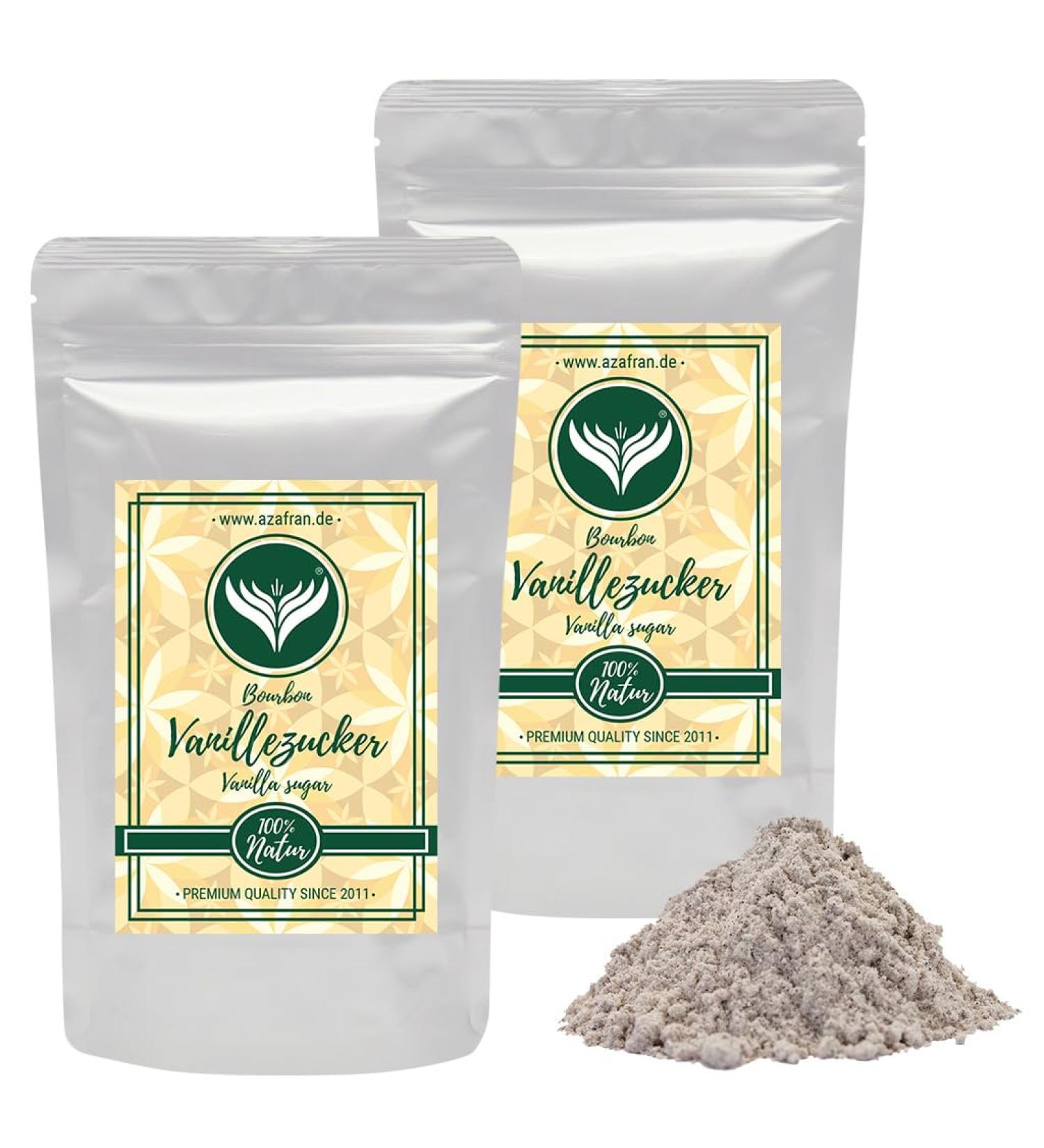 Bourbon Vanilla Sugar - Authentic Madagascar Vanilla Sugar 500g | Premium Flavoring for Baking and Cooking - Buy Online on GoSupps.com