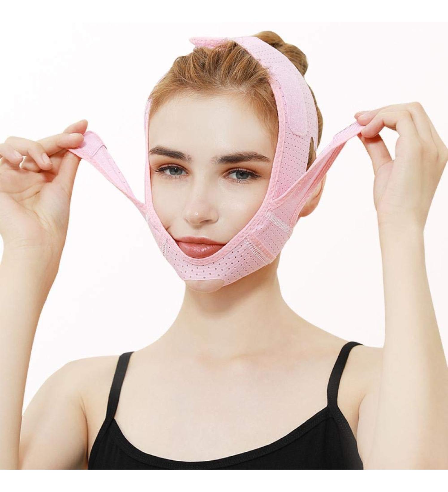 Face Lift Bandage | Full V Face Tightening Beauty Tool - FAC-SHAPER Care | Swesthandage Lifting & Facelifting Tool (1PC) - Buy Online on GoSupps.com