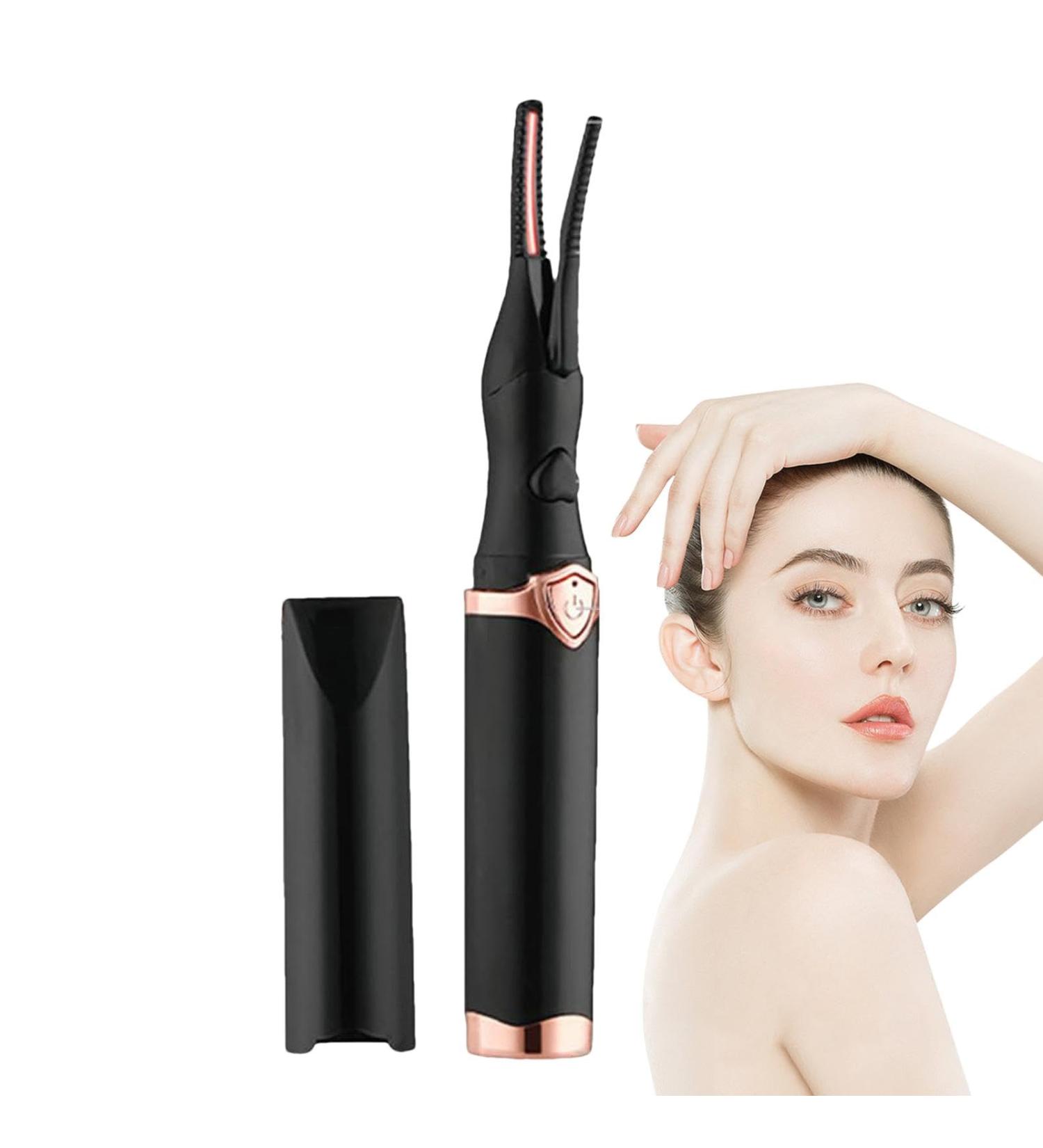 Heated Eyelash Curler Heated Eyelash Curler Comb Heated Eyelash Curler with Intelligent Temperature Control for Both Natural and False Eyelashes Hurtless Natural Curling - Buy Online on GoSupps.com