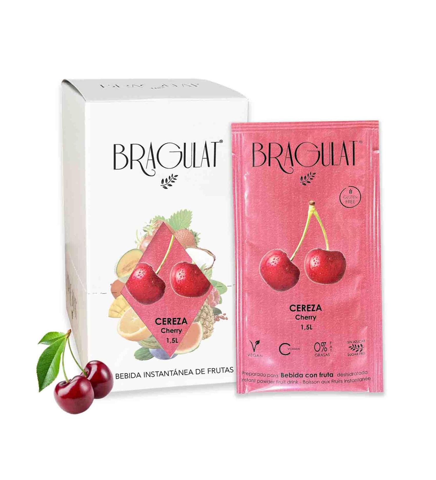  BRAGULAT Bragulat Fruit Concentrated Powder Instant Beverage Juice & Soft Drinks Cherry - 15 Bags - Buy Online on GoSupps.com