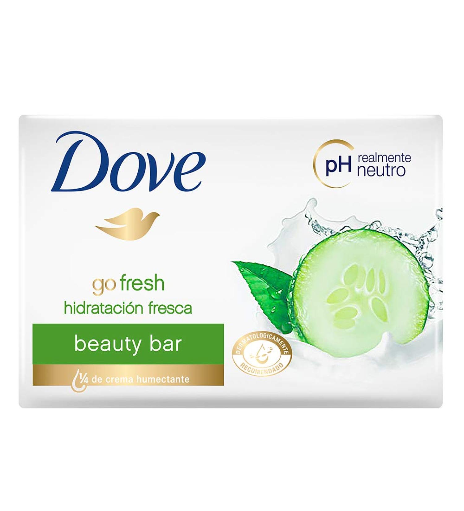 Dove Soap Cucumber & Green Tea 4.75oz (Pack of 8) - Refreshing and Nourishing Formula - Buy Online on GoSupps.com