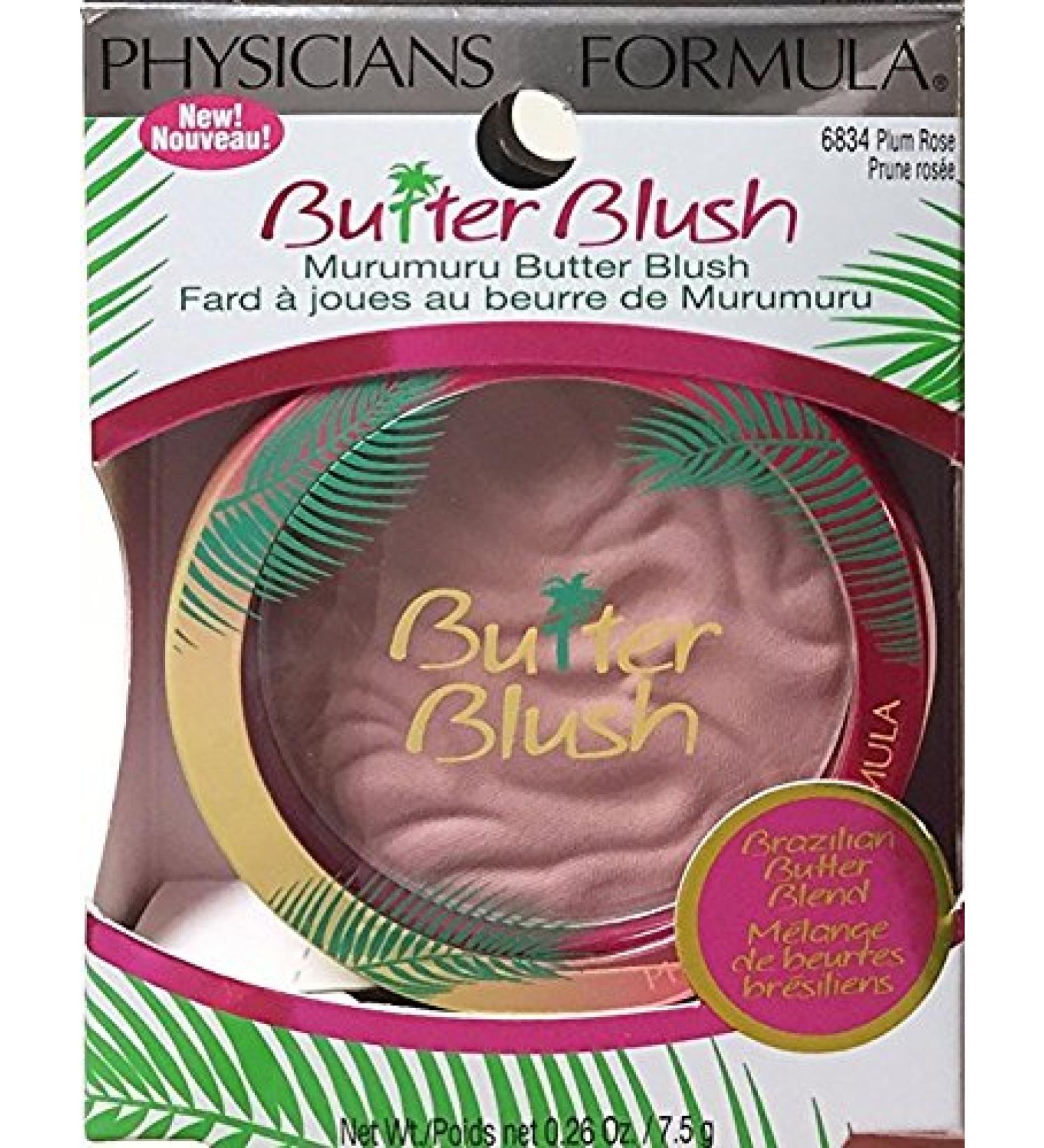 Physicians Formula Murumuru Butter Blush 6834 Plum Rose (Pack of 2)