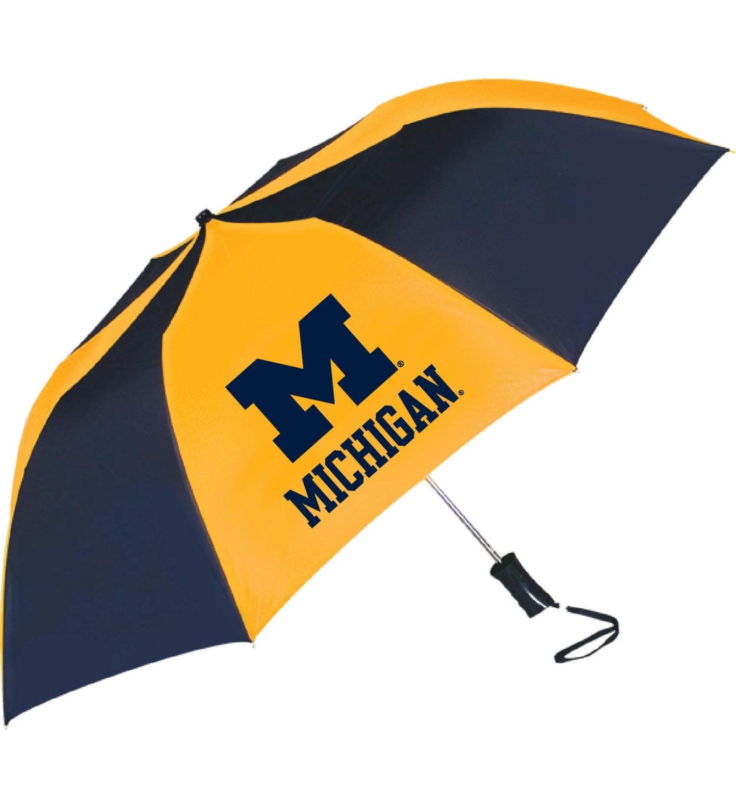 Storm Duds Michigan Wolverines Sporty Two-Tone Umbrella