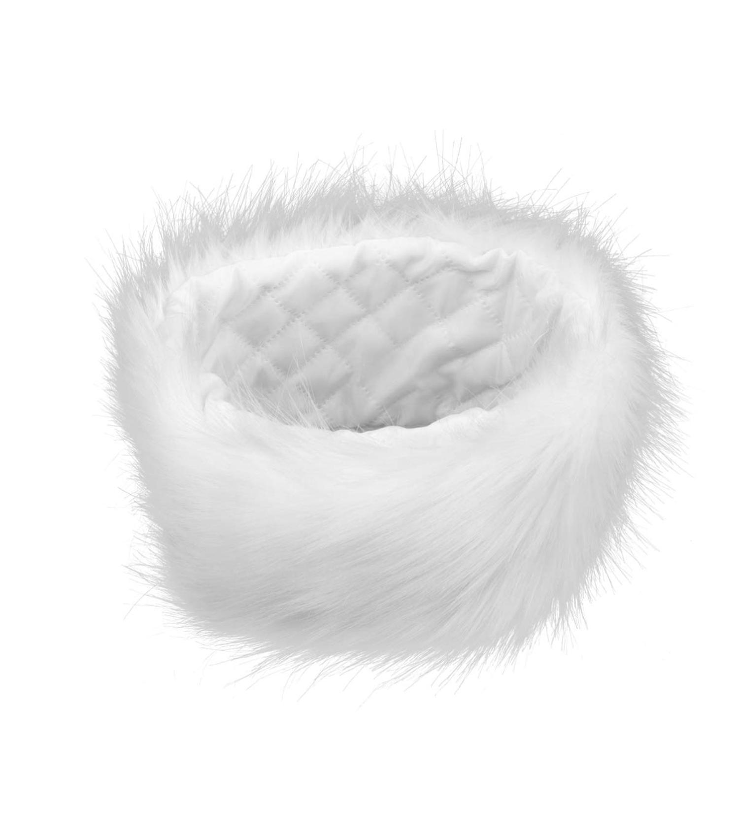Minkissy 1Pc Fur Headband Winter Headdress Warm Headband Headwrap Winter Head Caps for Women (White) - Buy Online on GoSupps.com
