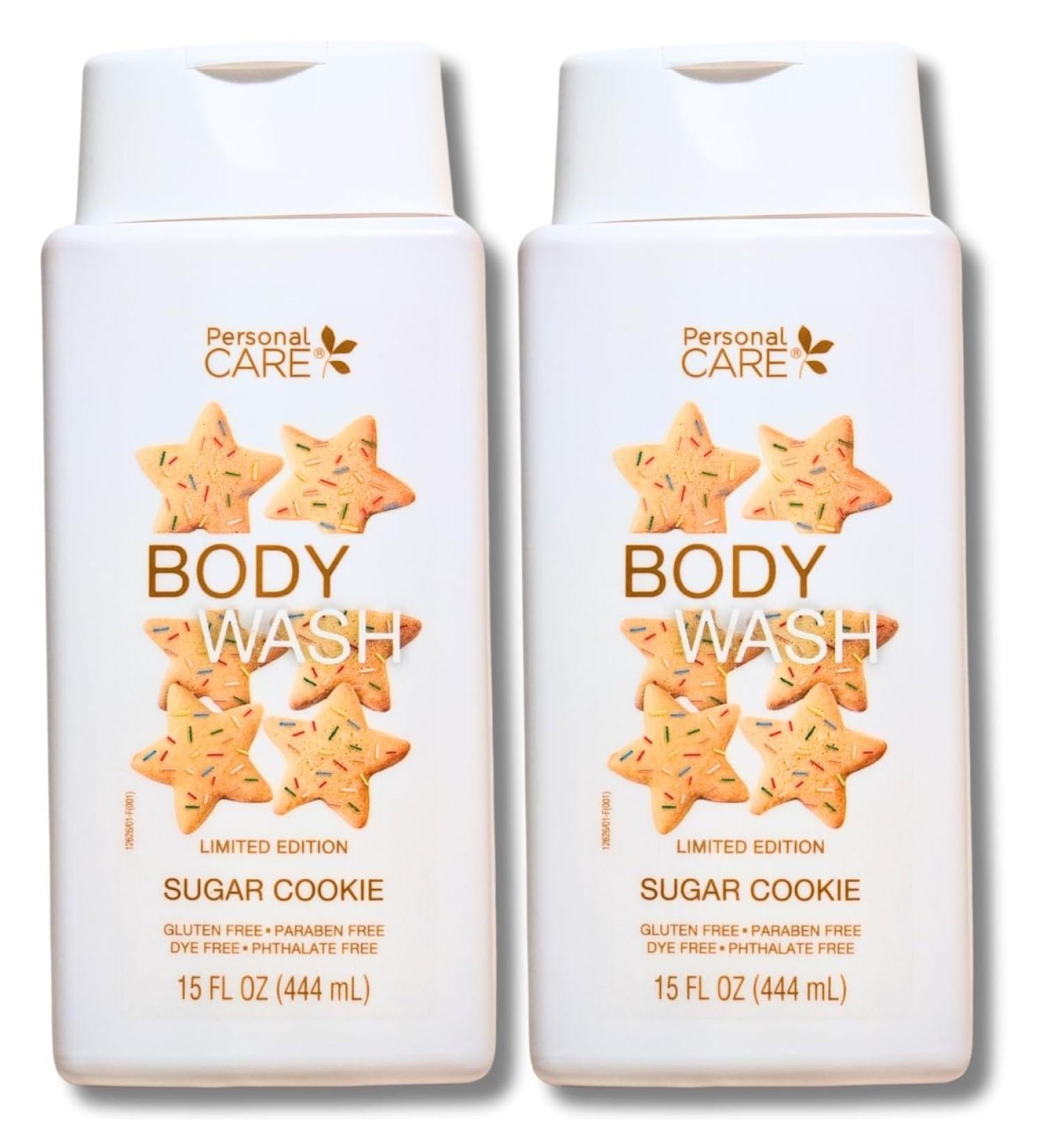 Personal Care limited edition sugar cookie body wash (2 ea 15 OZ ea)