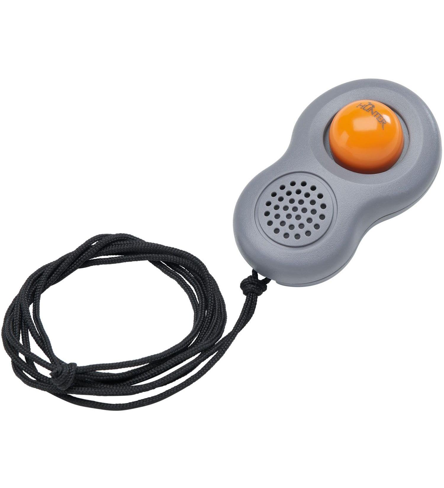 HUNTER Clicker with neck strap and finger loop colour grey/orange size one-size one-size grey/orange