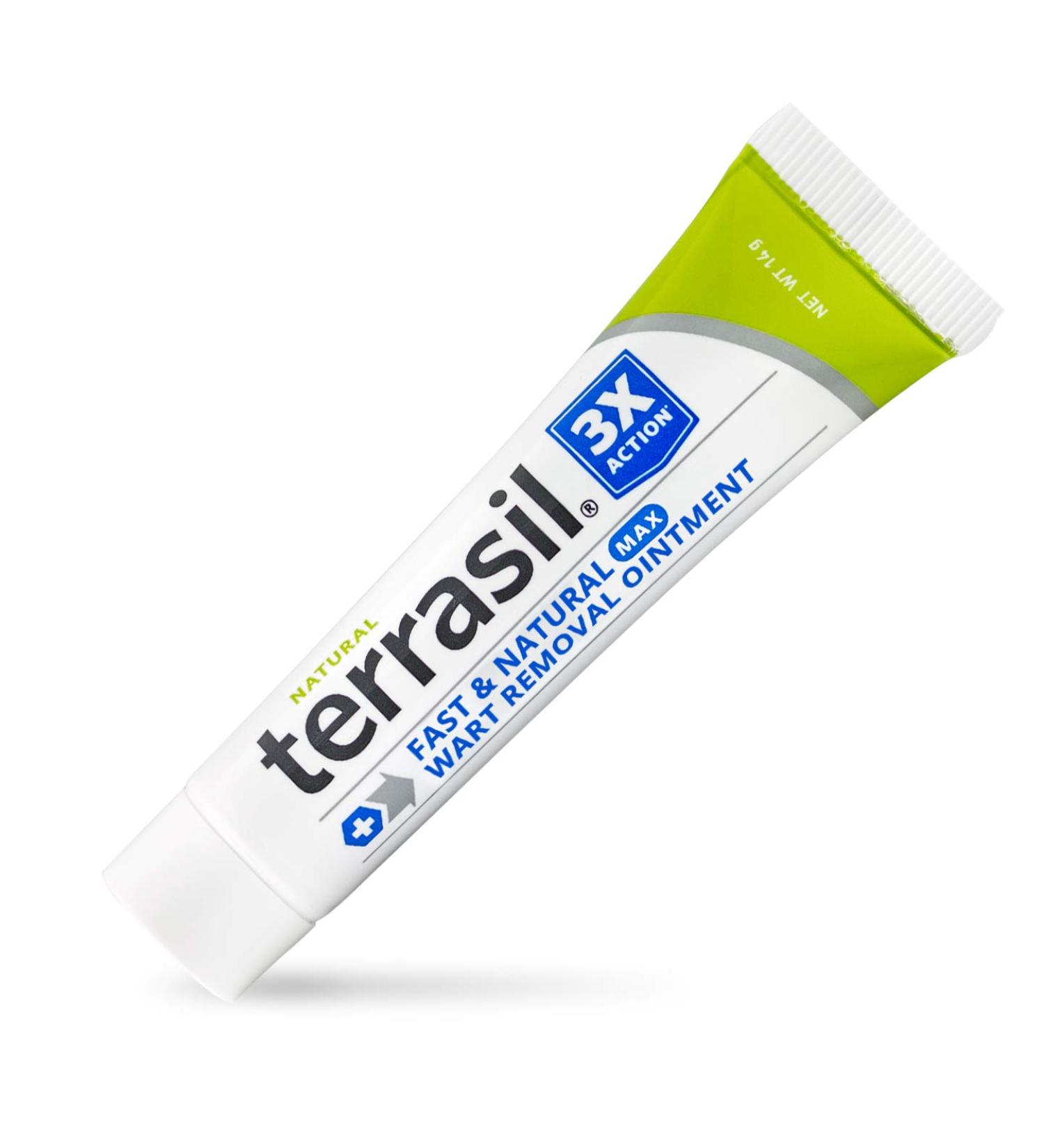 Wart Remover MAX by Terrasil - Safe & Natural Treatment for Plantar, Genital, and Facial Warts - 14gm Tube - Buy Online on GoSupps.com