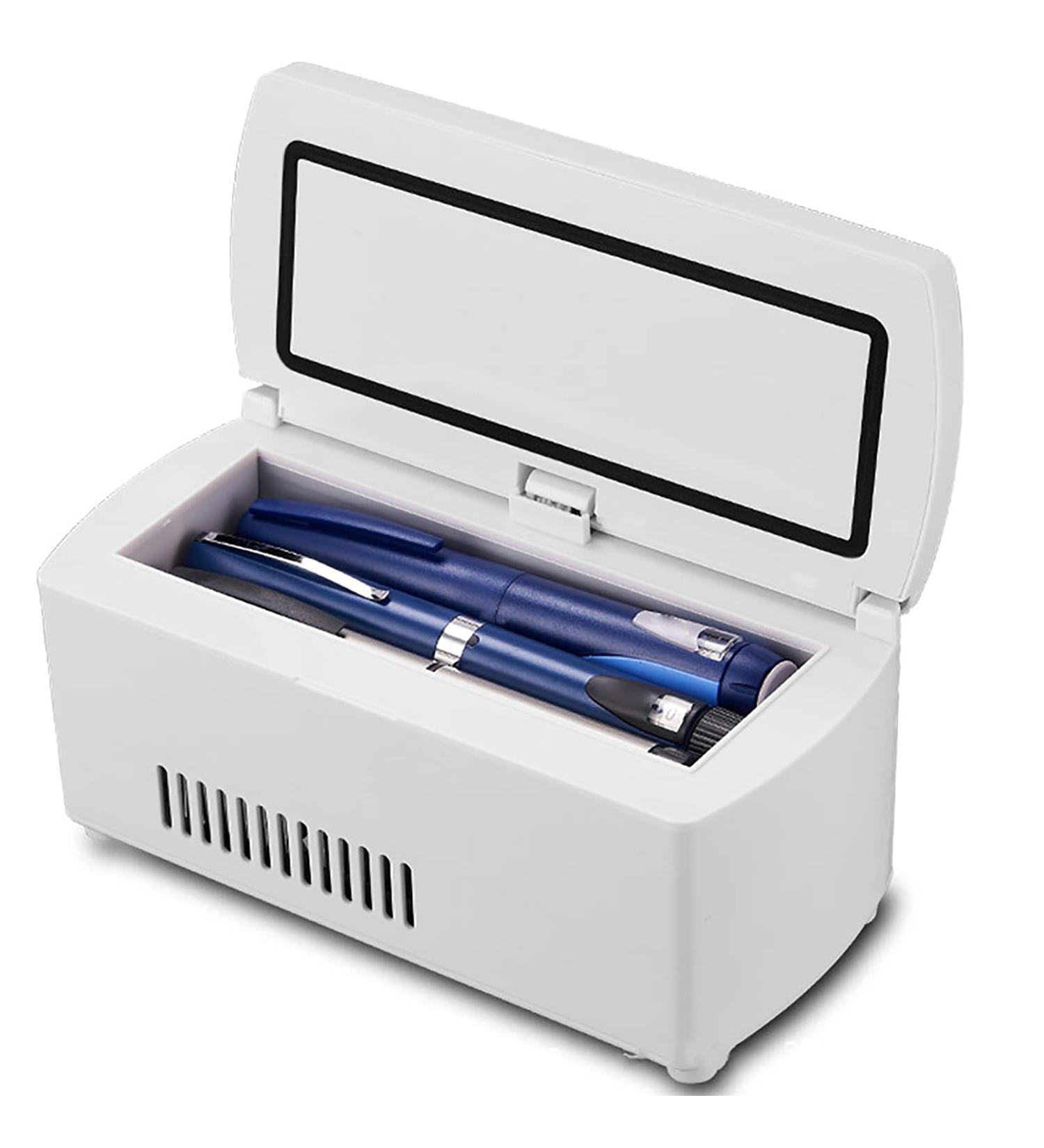 ZZBB Portable Car Refrigeration Case/Small Travel Box for Medication Mini Medicine Refrigerator and Insulin Cooler for Car Travel Home - Buy Online on GoSupps.com