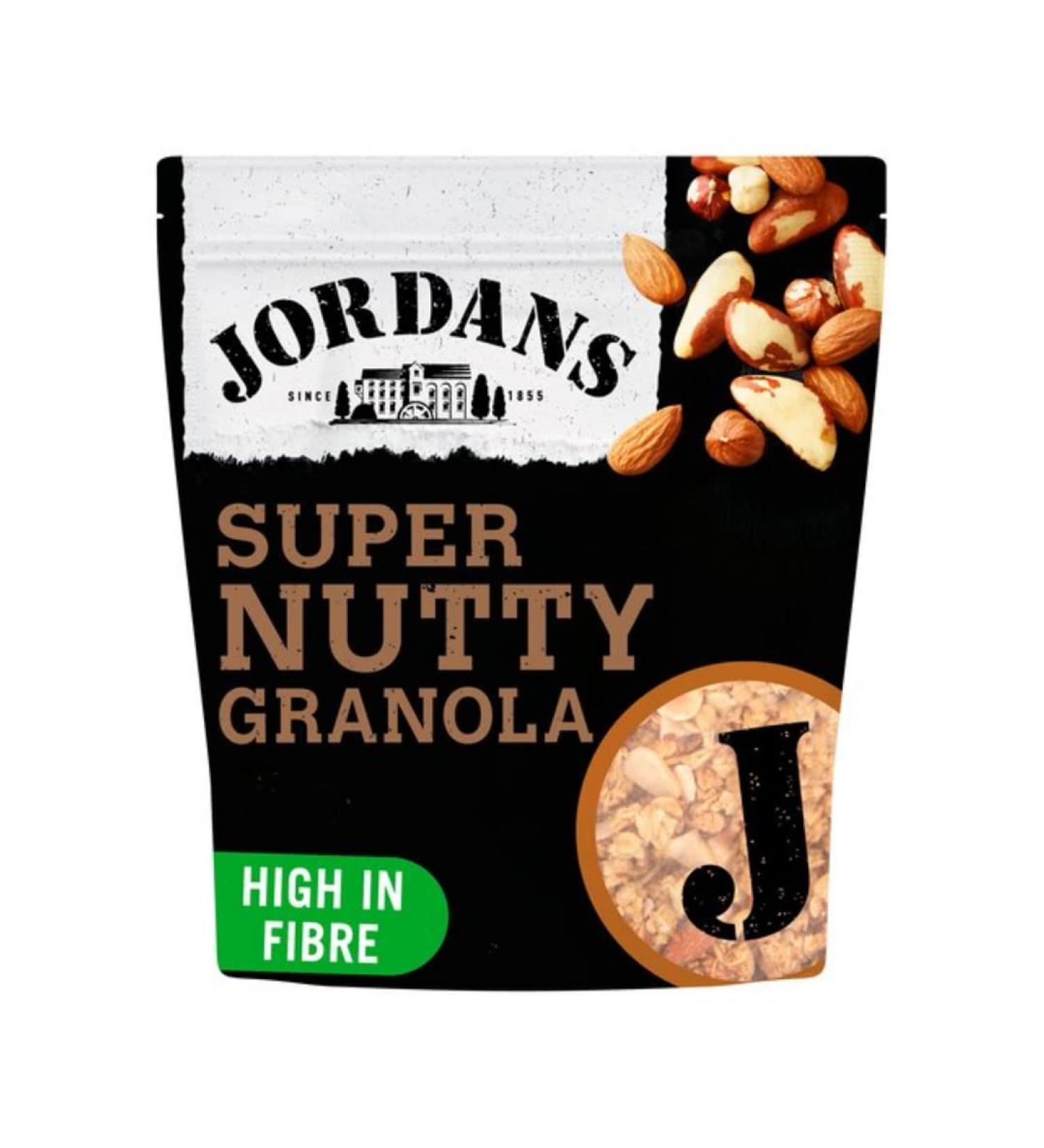 Jordans Super Granola Nutty 550gr x 4 pack
