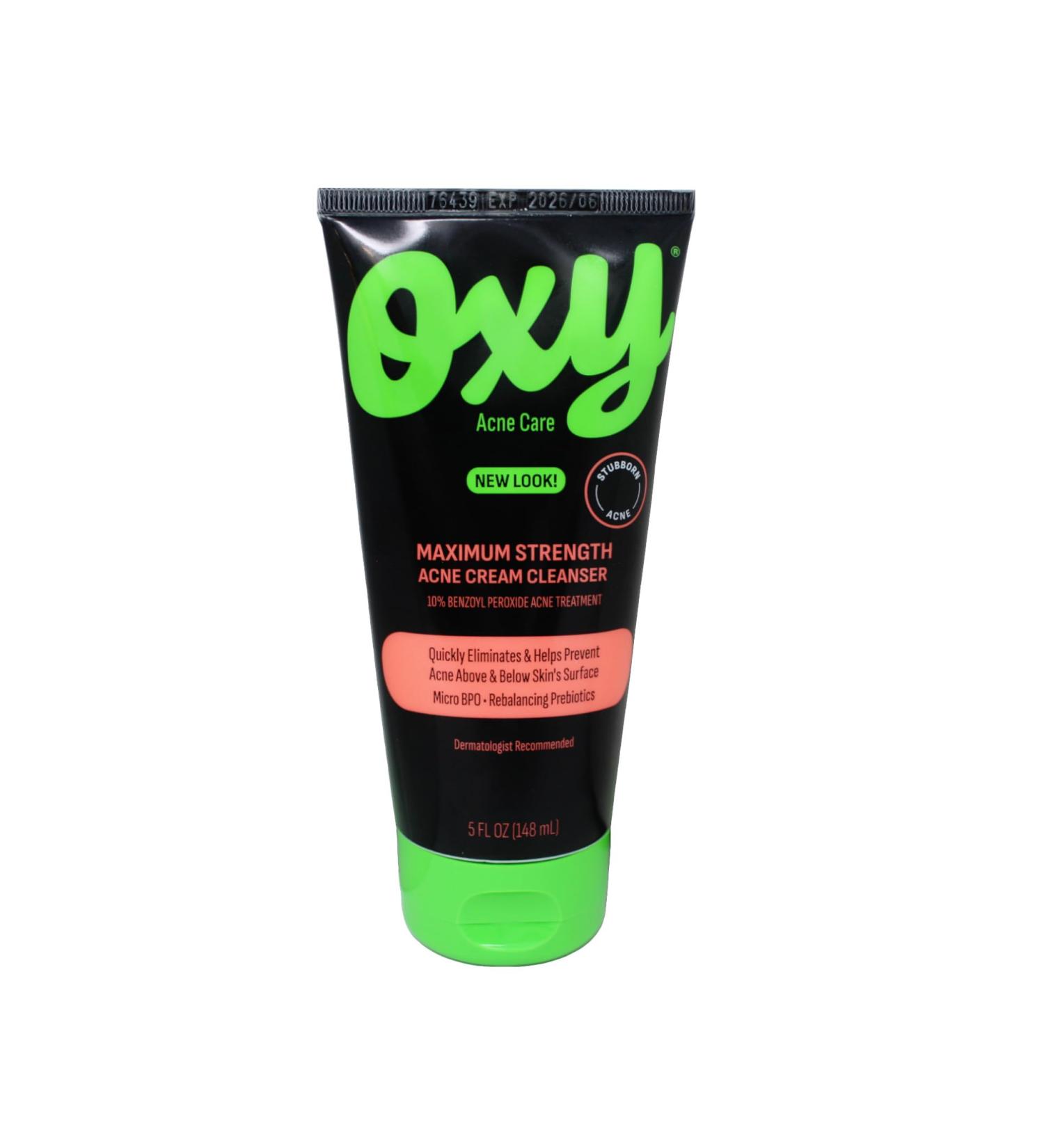 Oxy Acne Cleanser Maximum Strength 5 Ounces (Pack of 9) original 0.56 Fl Oz (Pack of 9) - Buy Online on GoSupps.com