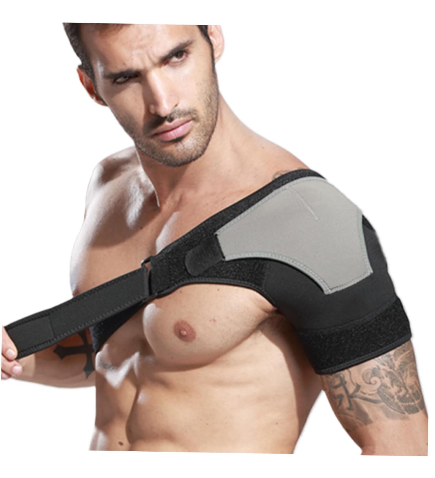 FRCOLOR Breathable Heating Pad for Shoulder Support | Self-Heating Thermal Shoulder Strap for Rotator Cuff Relief - Buy Online on GoSupps.com