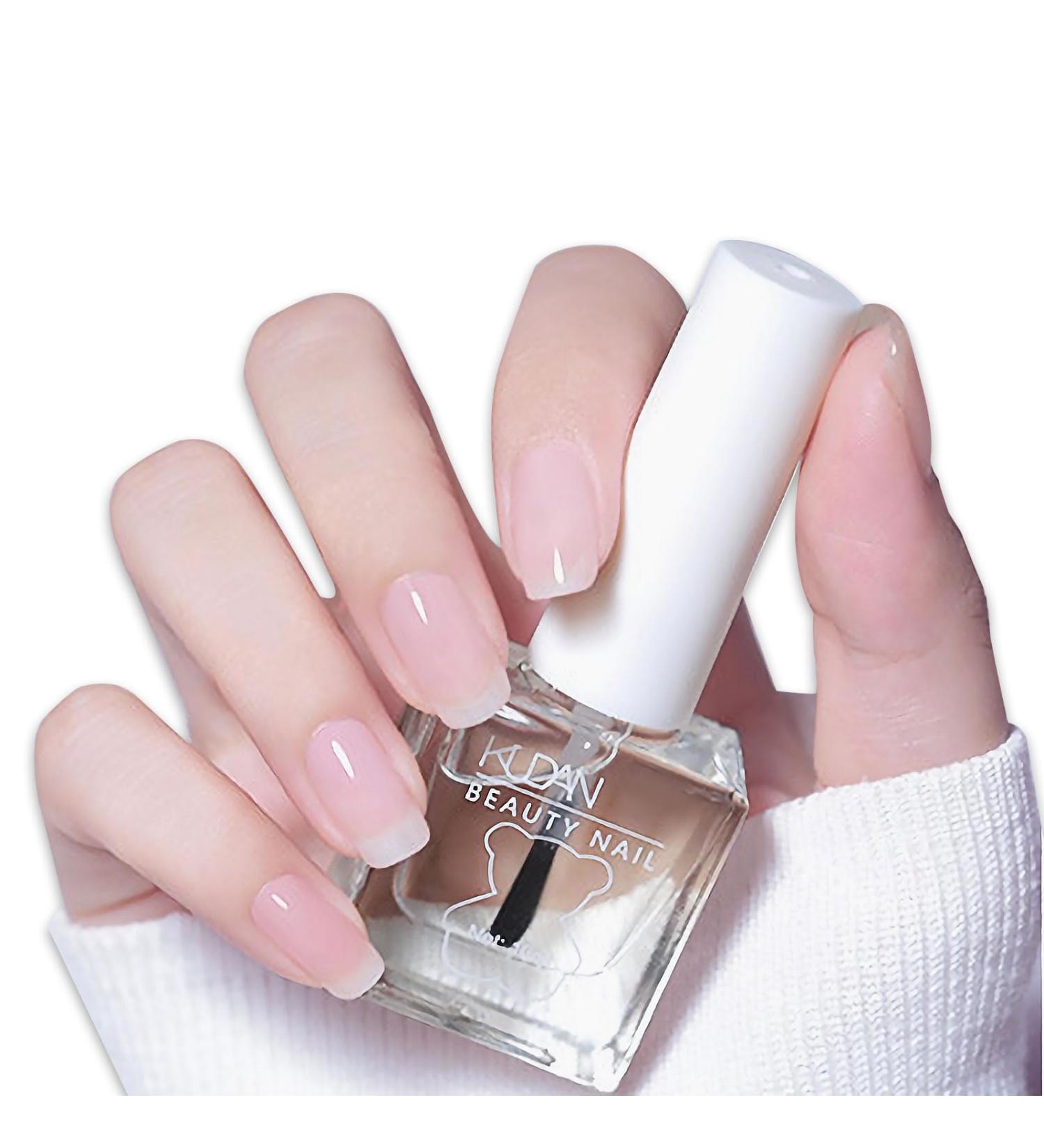TBeautfave Clear Nail Polish Base Coat Top Coat With a Vegan Formula Quick Dry Top Coat Nail Polish Breathable Nail Polish No Need Cure Nail Gel Polish Nail Varnish at Home Transparent - Buy Online on GoSupps.com