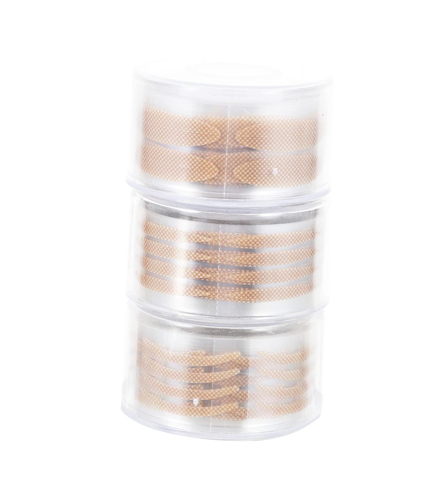 BIUDECO Invisible Tapes 3 Rolls Reel Double Eyelid Stickers Decorative Tape Self- Adhesive Eyelid Tapes Eye Patch Eyes Tapes - Buy Online on GoSupps.com
