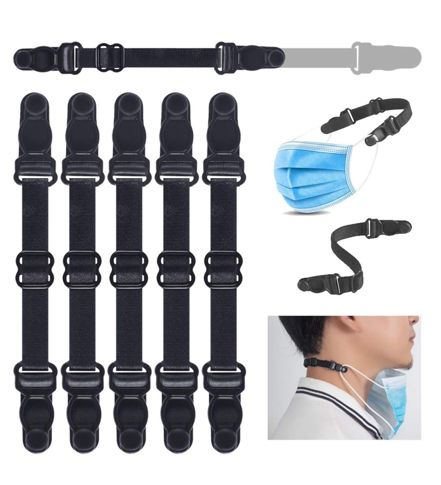 Mask Extender Strap for Nurses & Food Workers - Relieve Ear Pressure & Pain - High Elastic Fabric - Buy Online on GoSupps.com