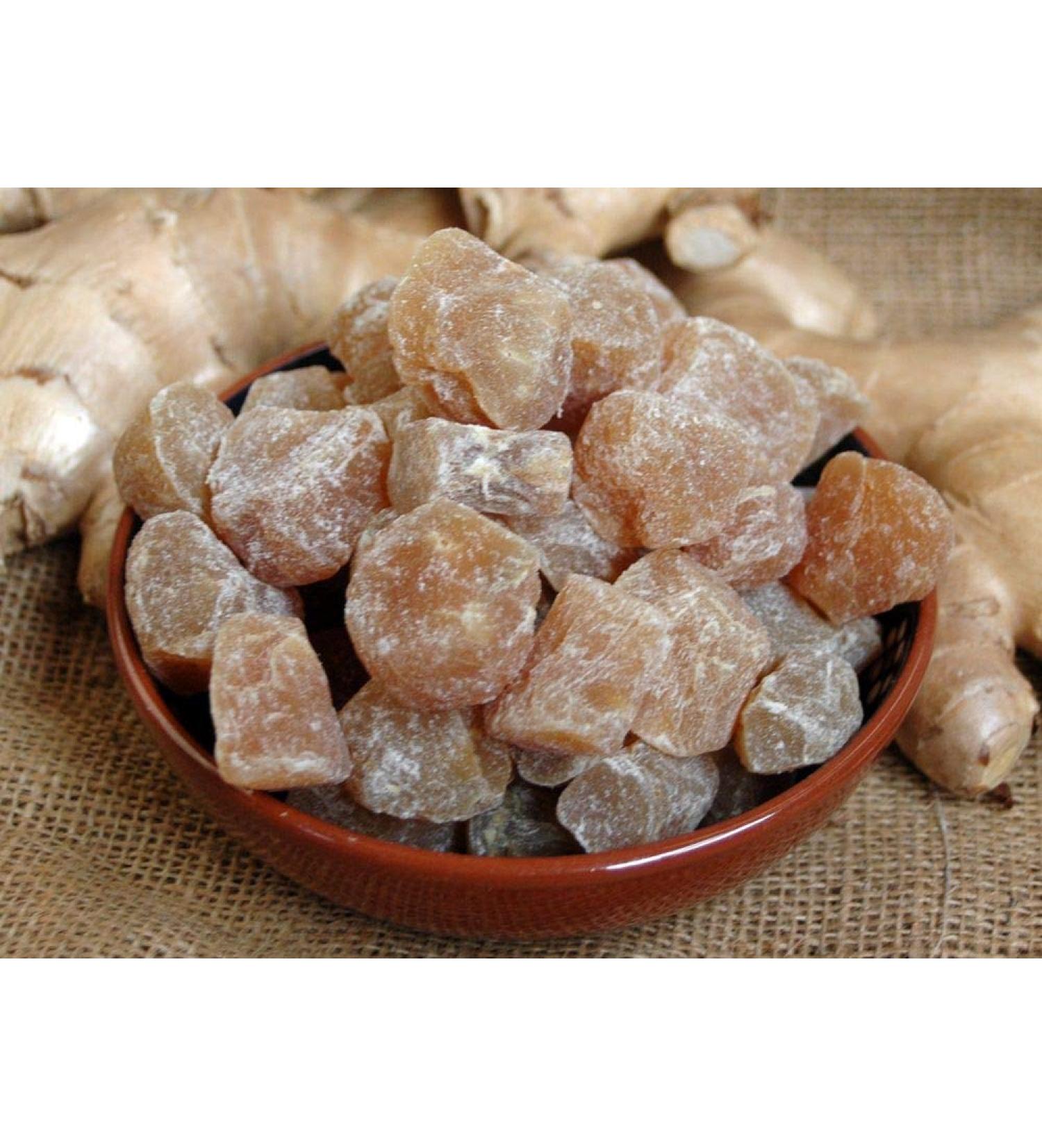 Krauterino24 Krauterino24 - Ginger pieces China sugared quantity: 1000g