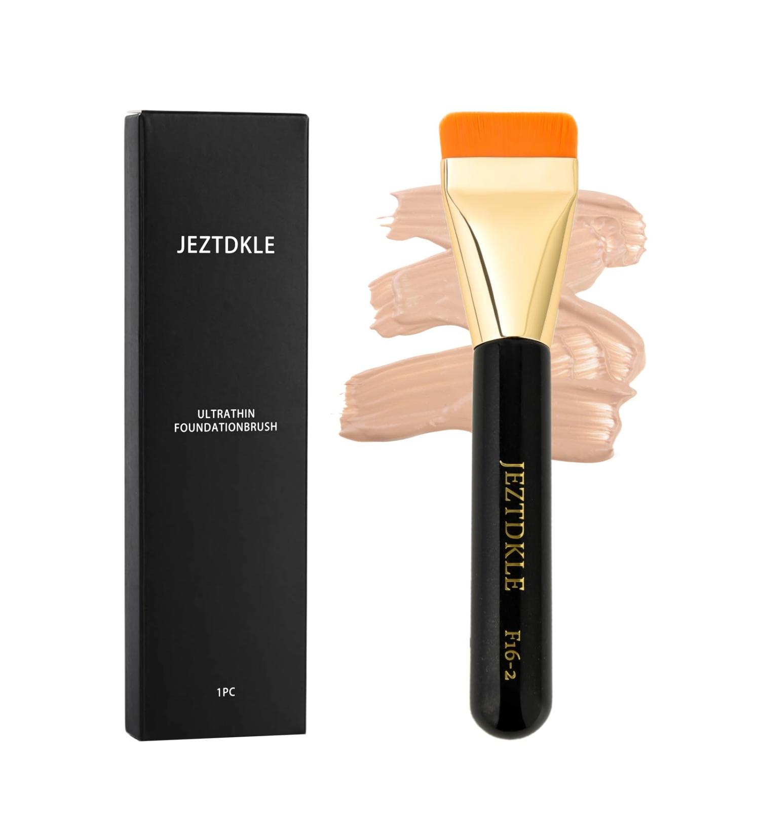 Premium Foundation Brushes | Extra Flat Concealer Brush for Flawless Makeup Blending | International Shipping - Buy Online on GoSupps.com