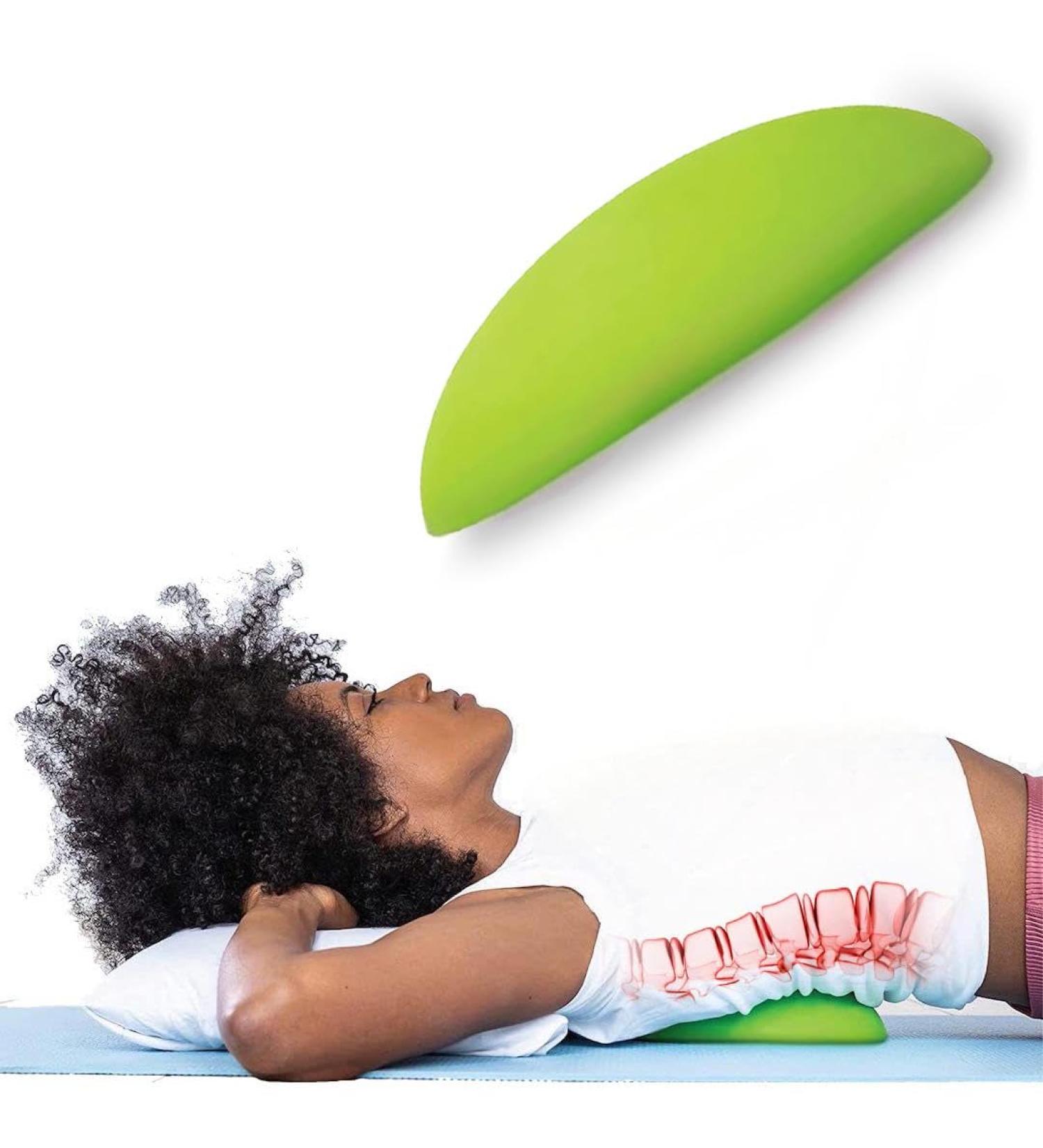 Posture Corrector for Costochondritis & Tietze Syndrome | Back Stretcher for Headache & Back Pain Relief - Green - Buy Online on GoSupps.com