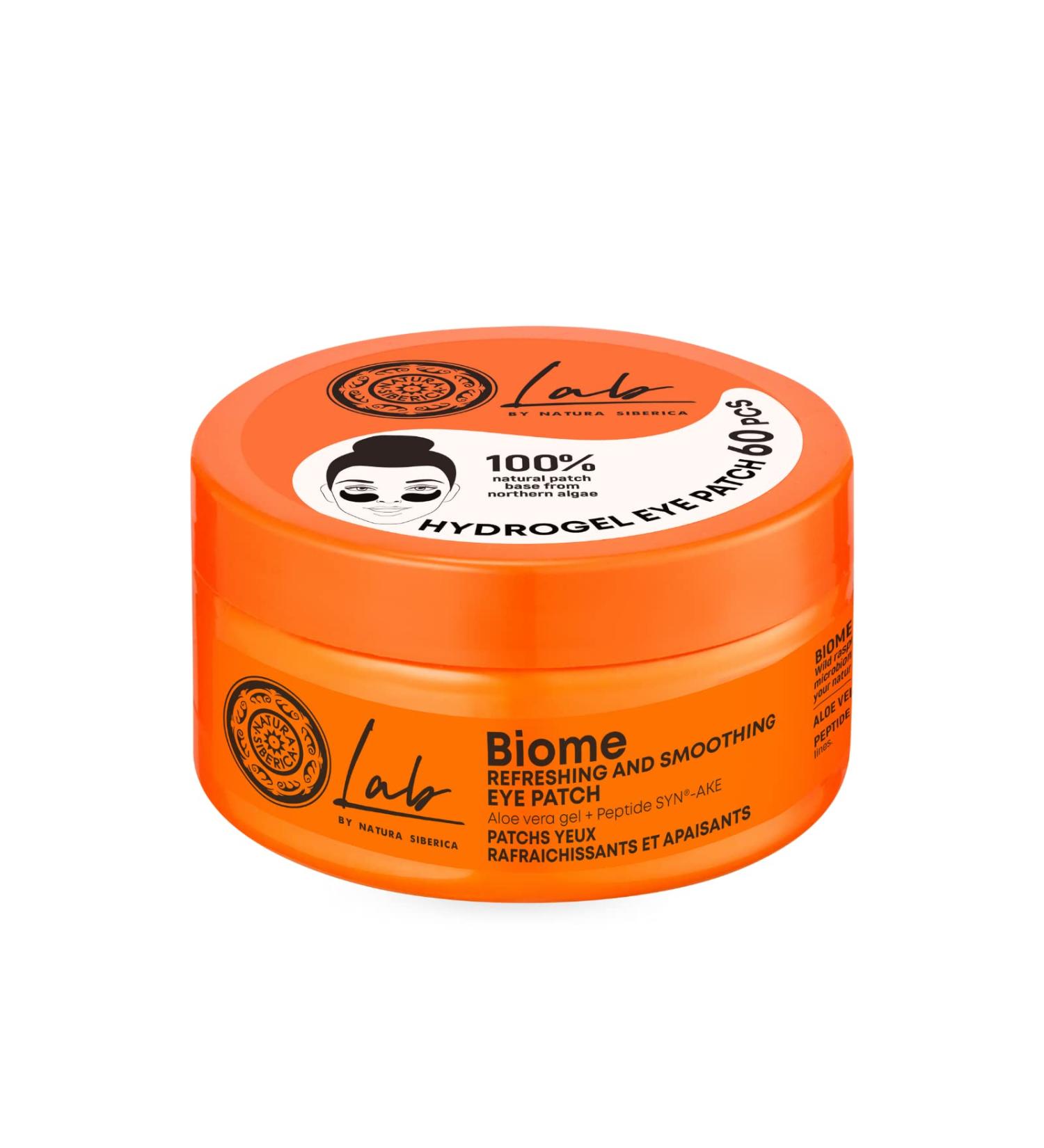 Natura Siberica Biome Refreshing & Smoothing Eye Patch | 60 Pcs - Revitalize Your Eyes | International Shipping Available - Buy Online on GoSupps.com