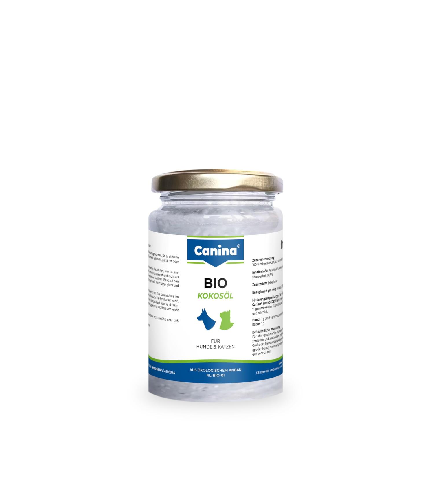 Canina Organic Coconut Oil 200g - Buy Online on GoSupps.com