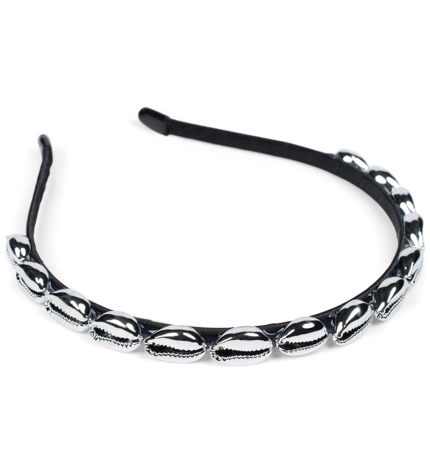 Buy styleBREAKER Silver Shell Headband for Women | Maritime Hairband 04027012 - International Shipping Available - Buy Online on GoSupps.com
